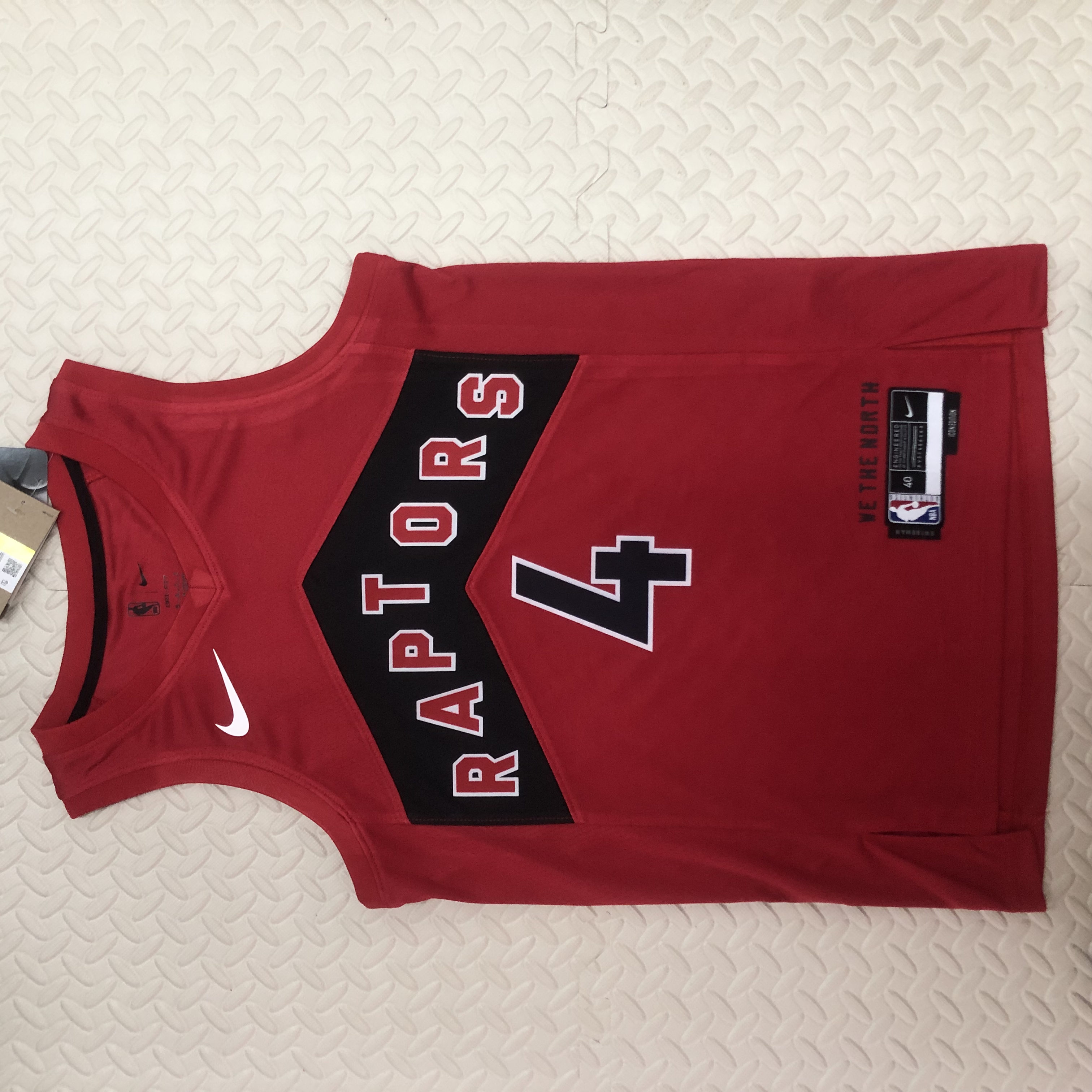 NBA Men Toronto Raptors Red #4 BARNES Jersey High Quality Name and Number Print - leoleo123123