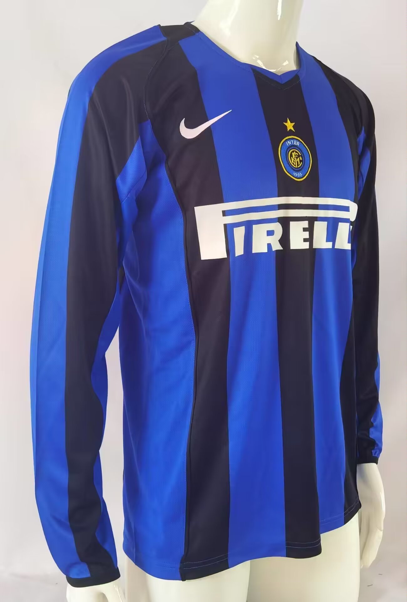 04-05 Inter Milan Home Retro Jersey Long Sleeve - leoleo123123