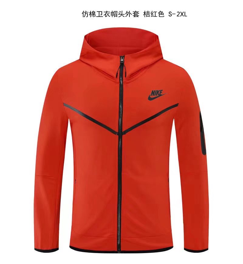 21/22 Nike Hoody Orange Red Color Thai Quality - leoleo123123