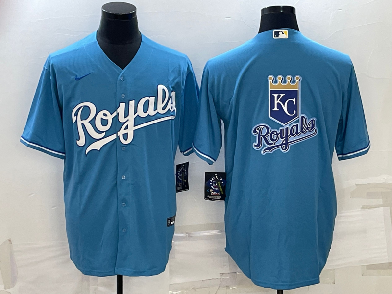 Kansas City Royals Nike Navy Light Blue Jersey - leoleo123123
