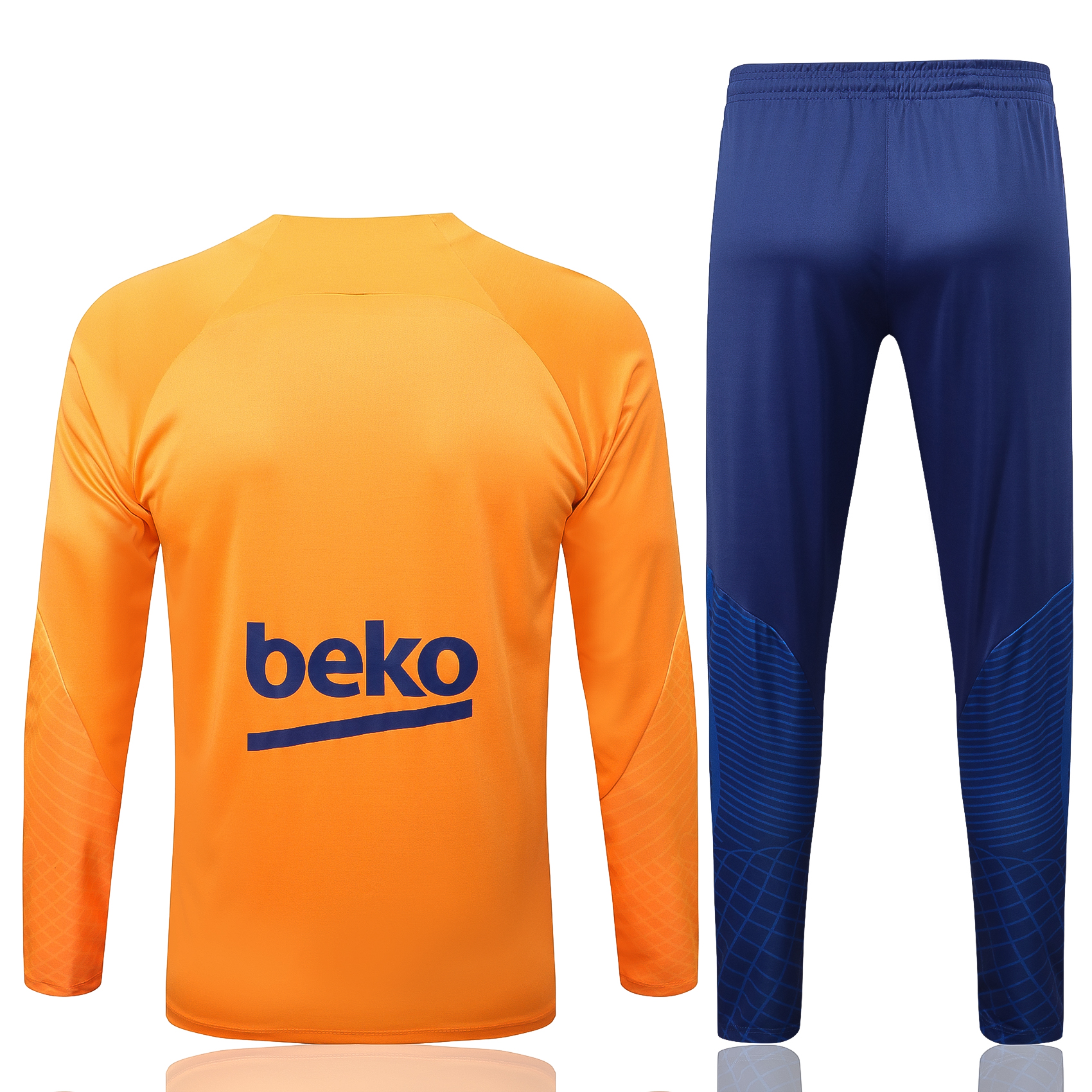 22-23 Barcelona Orange Sweater Tracksuit Thai Quality - leoleo123123