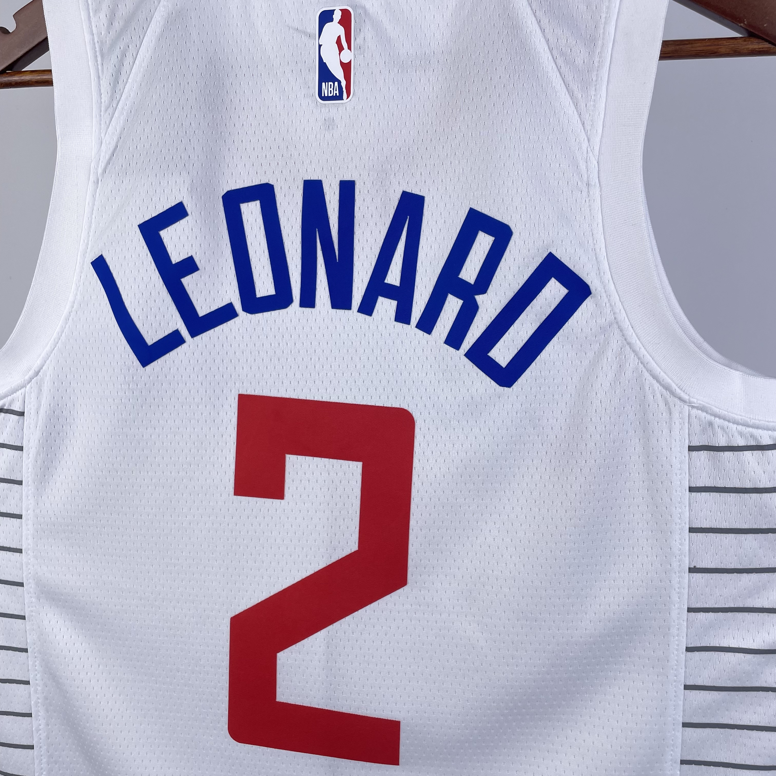 NBA Season 2023 Men Los Angeles Clippers White #2 LEONARD Jersey High Quality Name and Number Print - leoleo123123