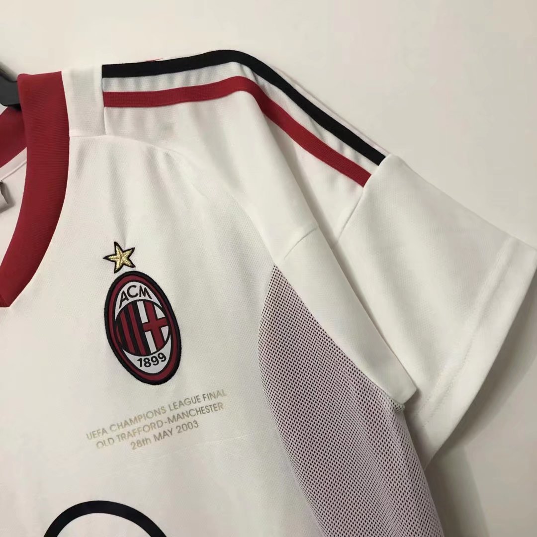 02-03 AC Milan Away Retro Jersey - leoleo123123