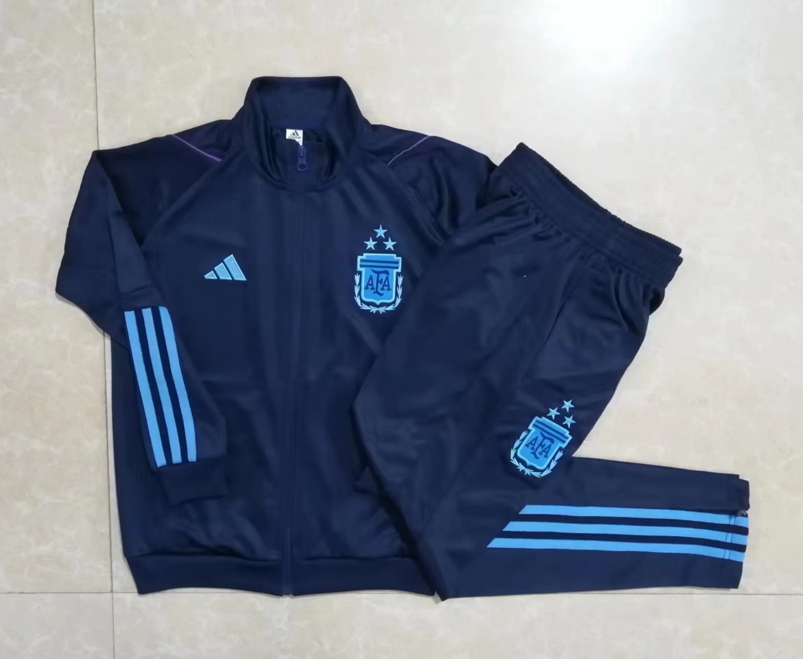 22/23 Argentina Dark Blue Jacket Tracksuit Thai Quality - leoleo123123