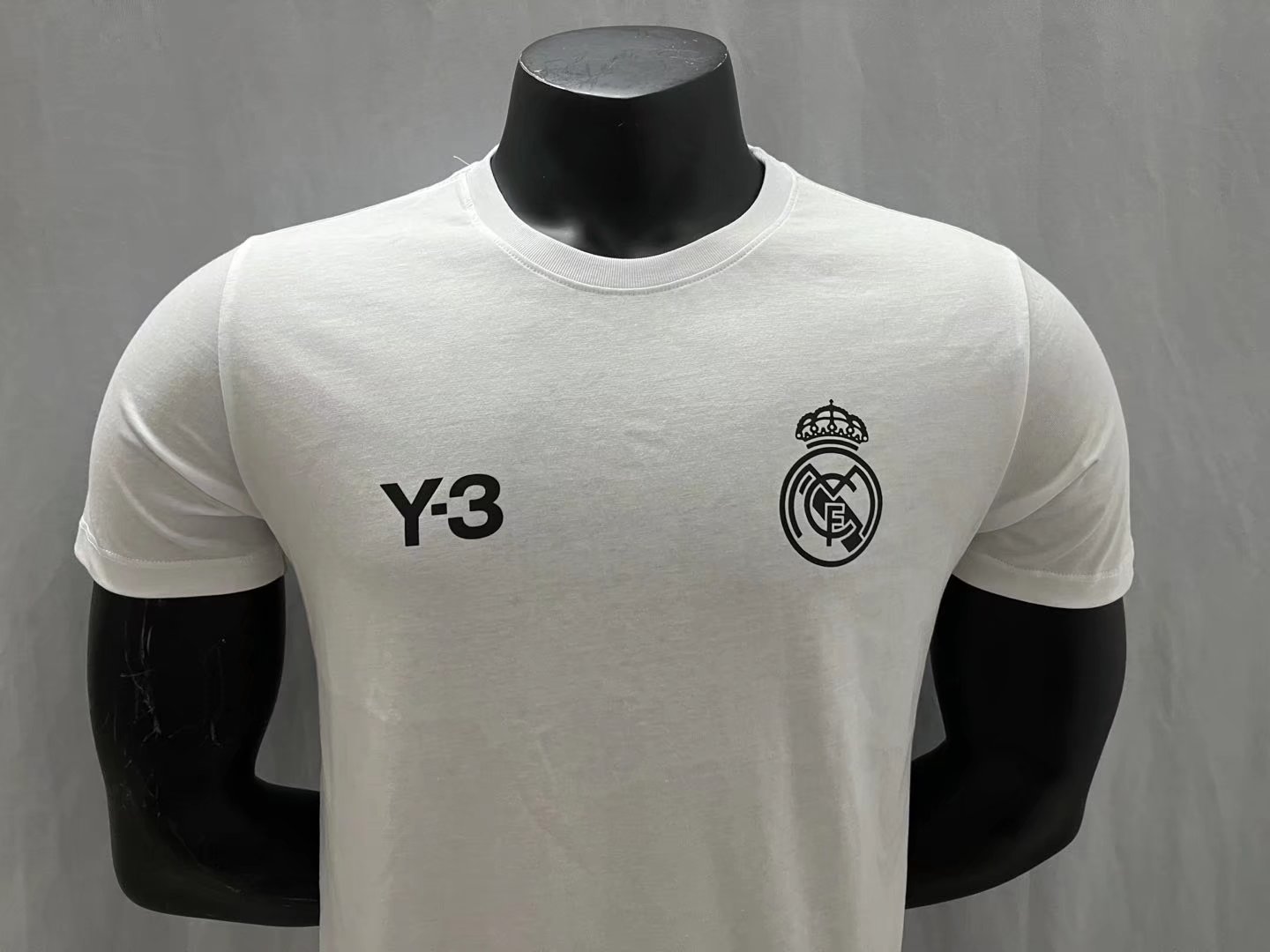 Real Madrid Y-3 Cotton T-shirt White Color - leoleo123123