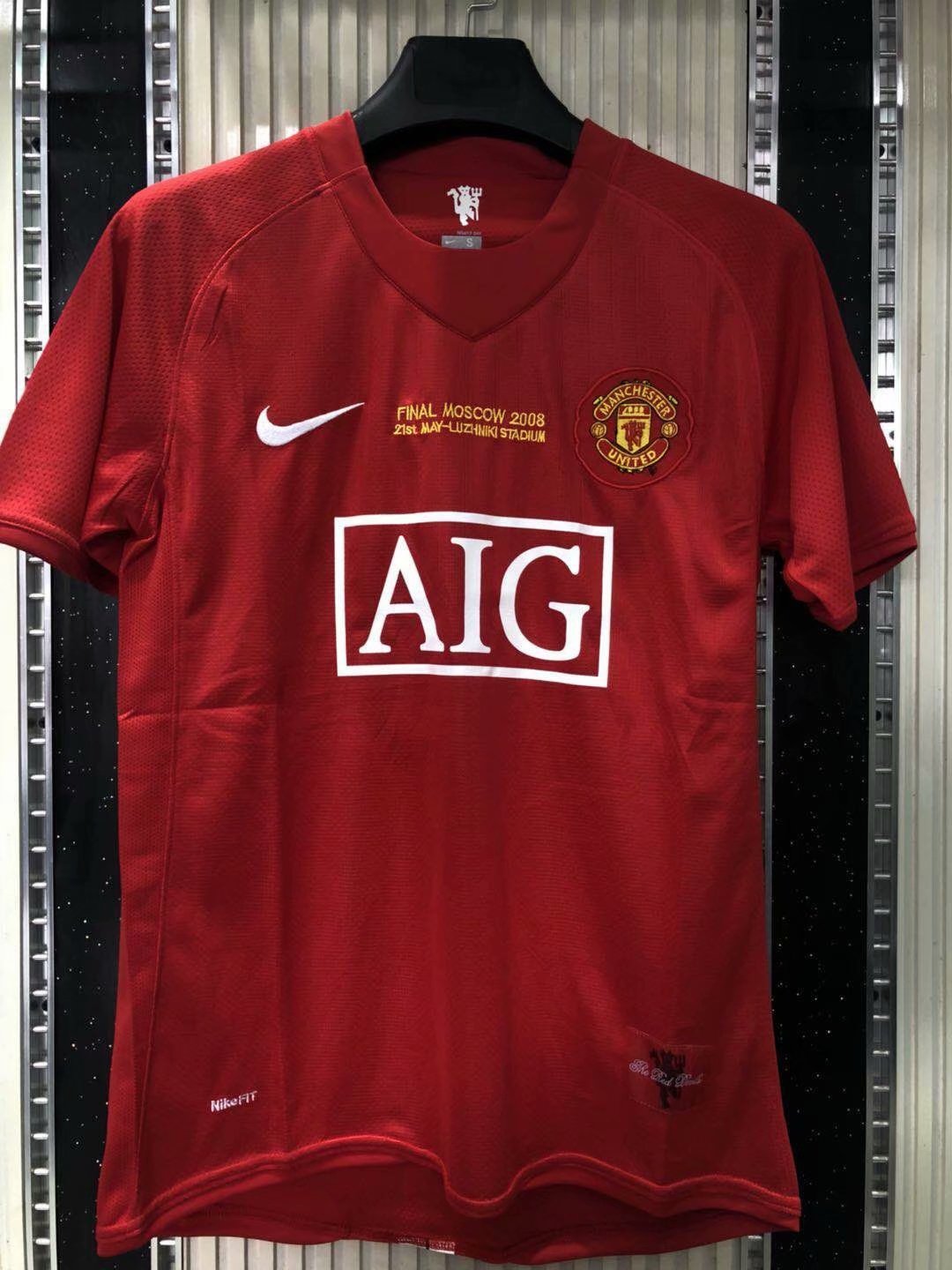 07-08 Man United Home Retro Jersey - leoleo123123