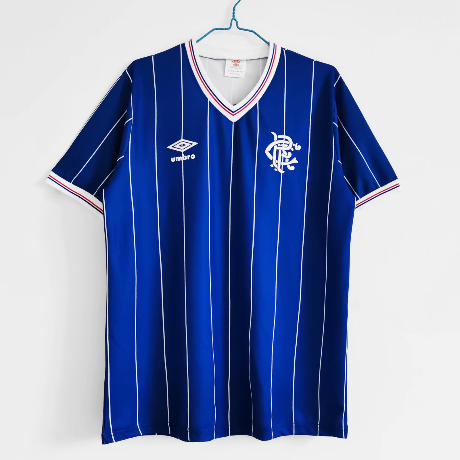 82-83 Rangers Home Retro Jersey Thai Quality - leoleo123123
