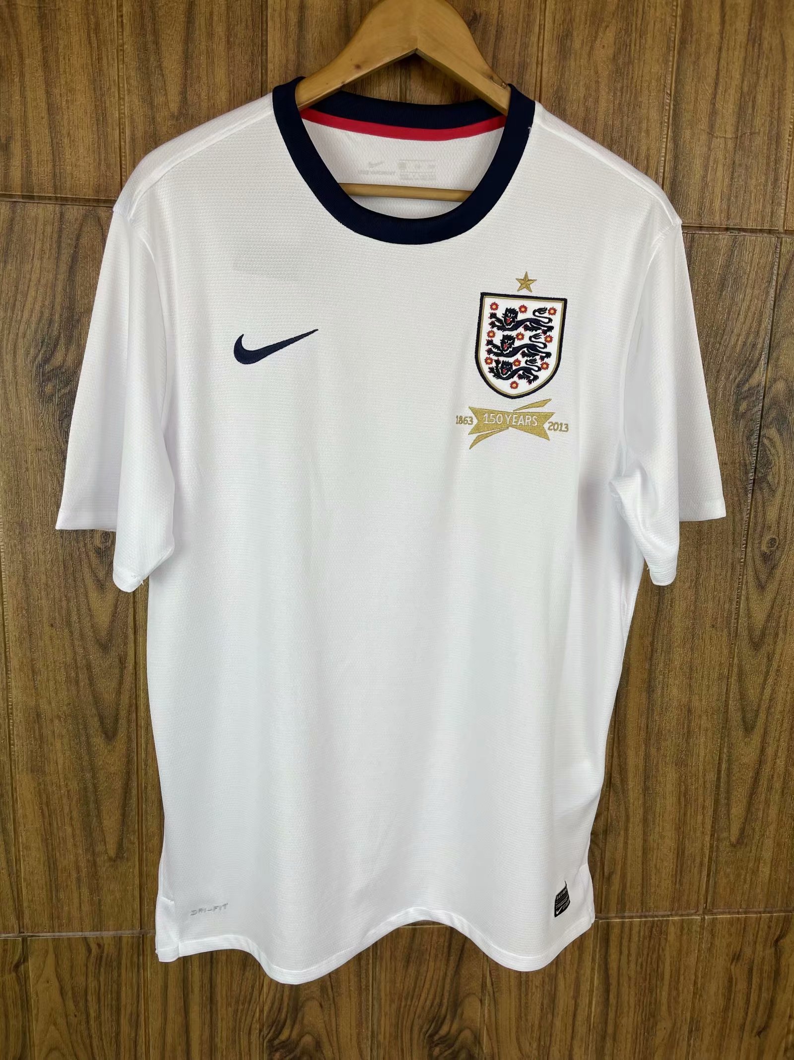 2013 England Home Retro Jersey - leoleo123123
