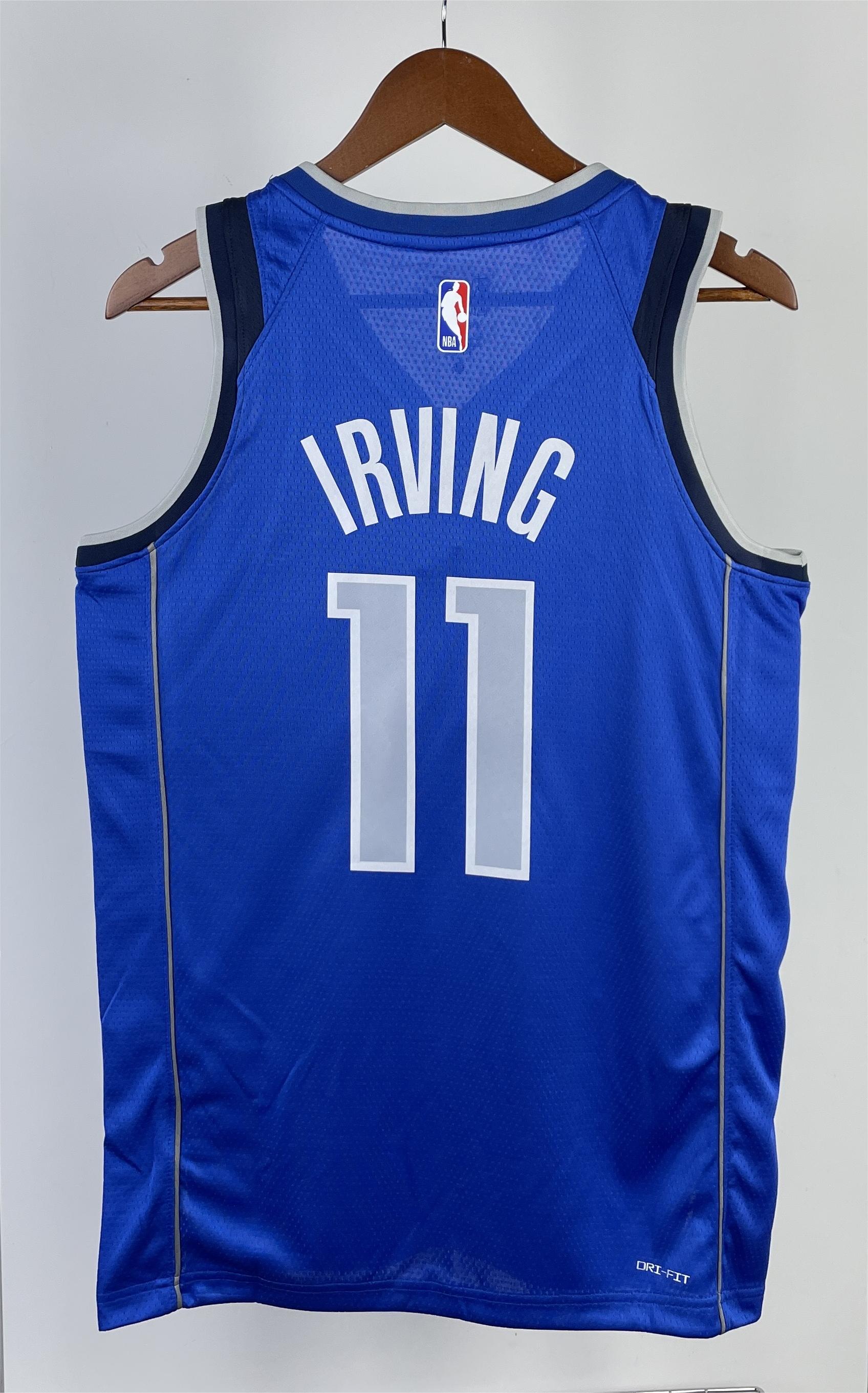 NBA Men 2023 Dallas Mavericks Blue #11 IRVING Jersey High Quality Name and Number Print - leoleo123123