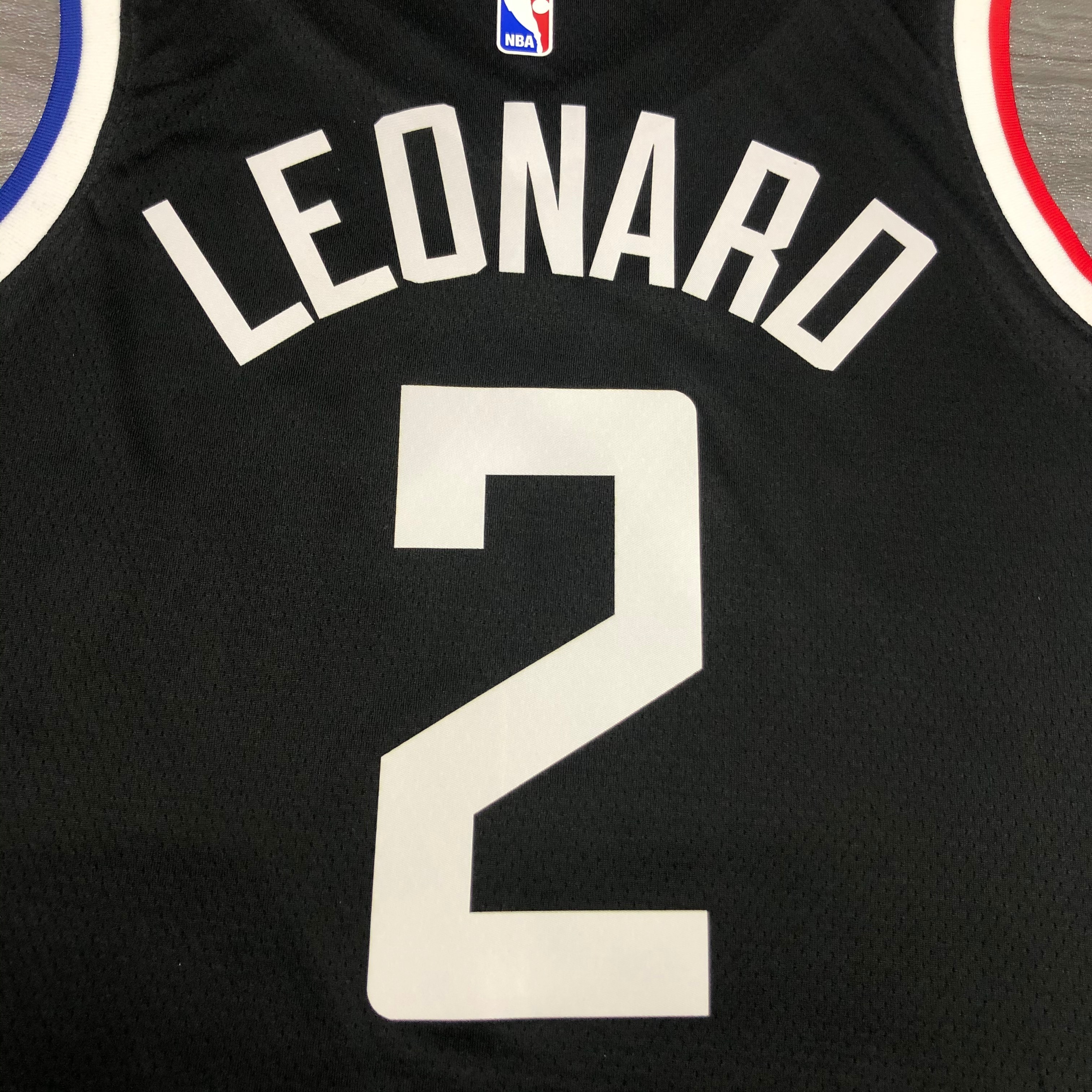 NBA Season 20-21 Men Los Angeles Clippers in Latin Black City #2 LEONARD Jersey High Quality Name and Number Print - leoleo123123