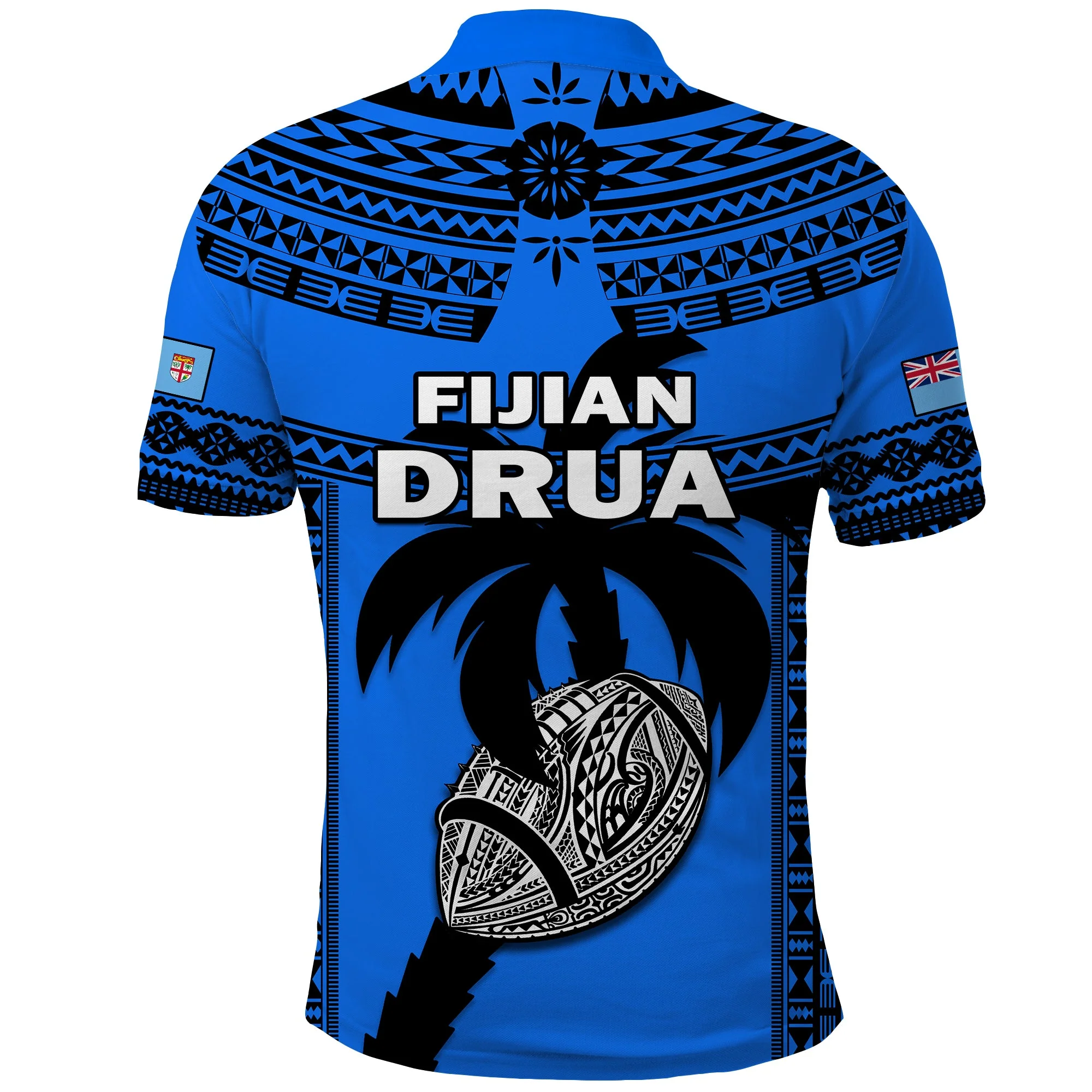 Rugby 2023-2024 Fiji Blue Rugby Polo High Quality - leoleo123123