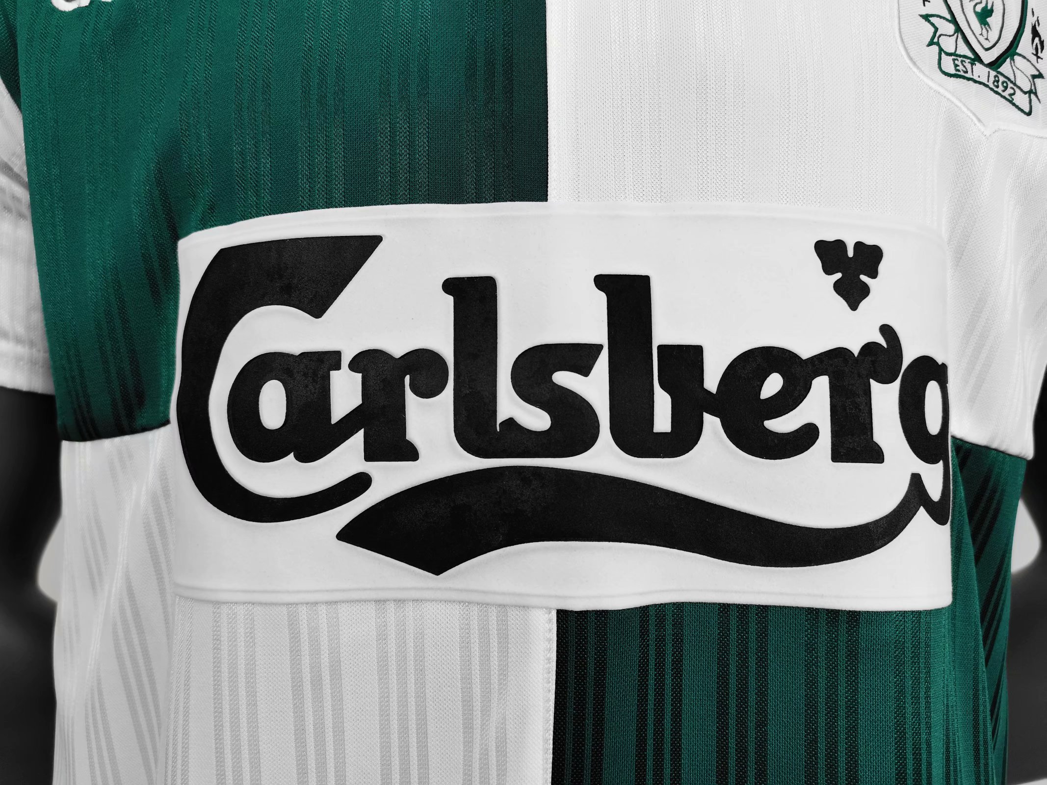 1995 Liverpool White Retro Jersey - leoleo123123