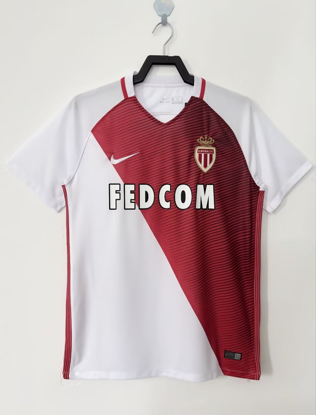 16/17 Monaco Home Retro Jersey Fans Version Thai Qaulity 811 - leoleo123123