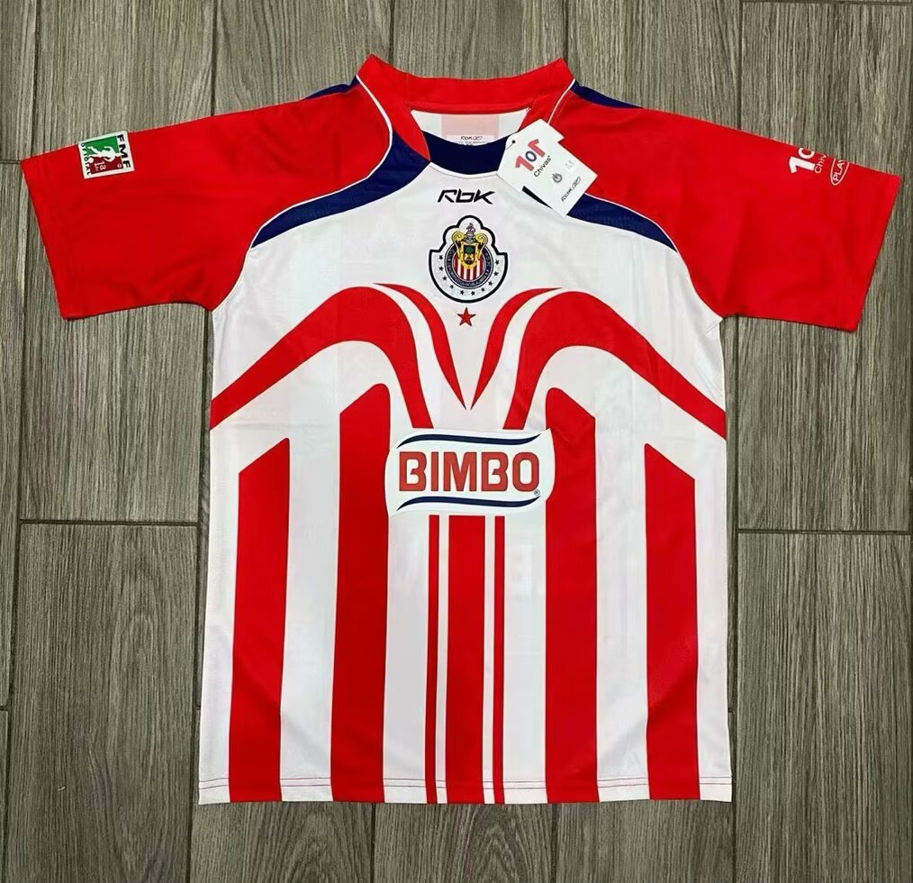 06-07 Chivas Home Retro Jersey - leoleo123123