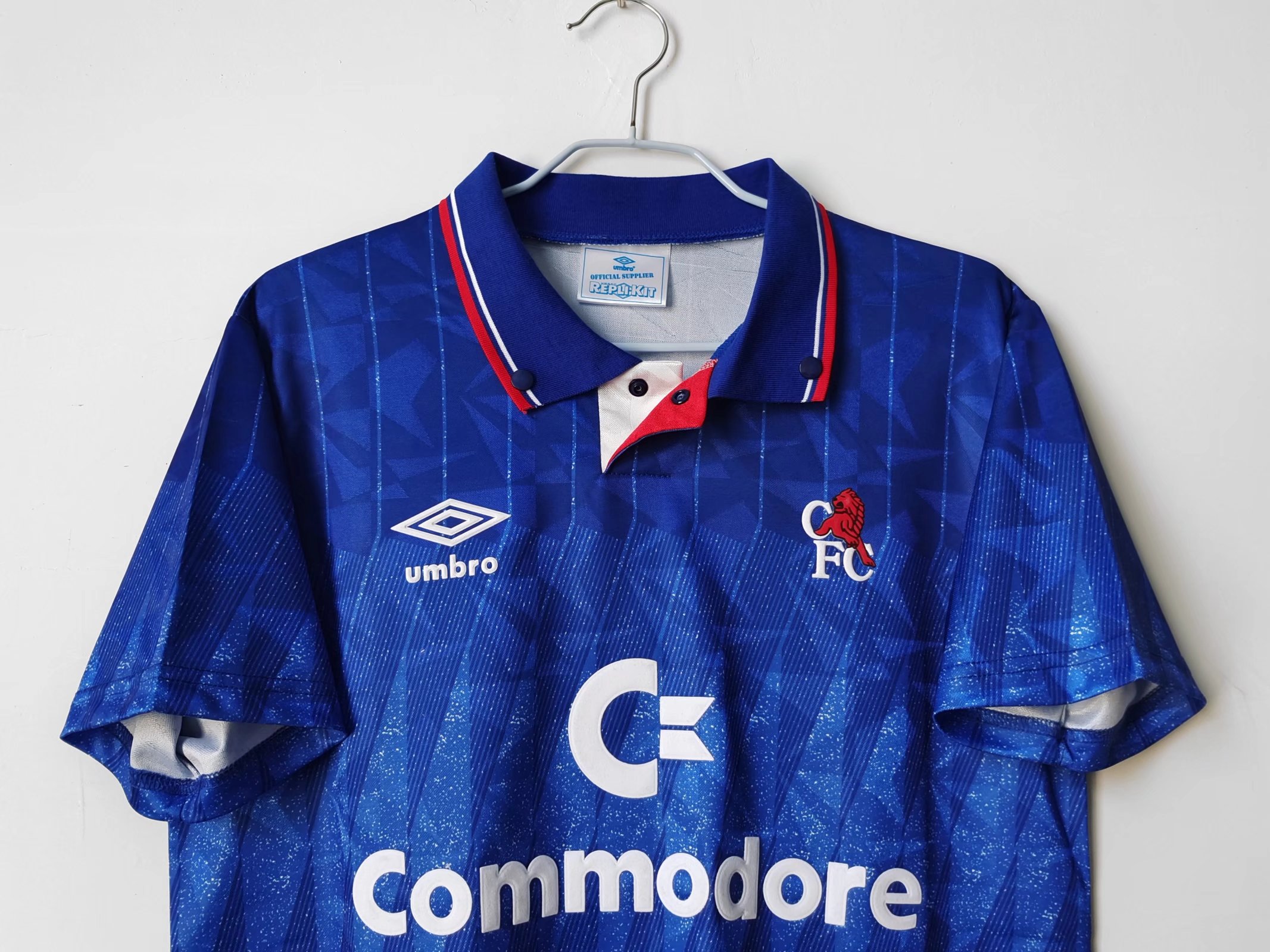 89/91Chelsea Home Retro Jersey - leoleo123123