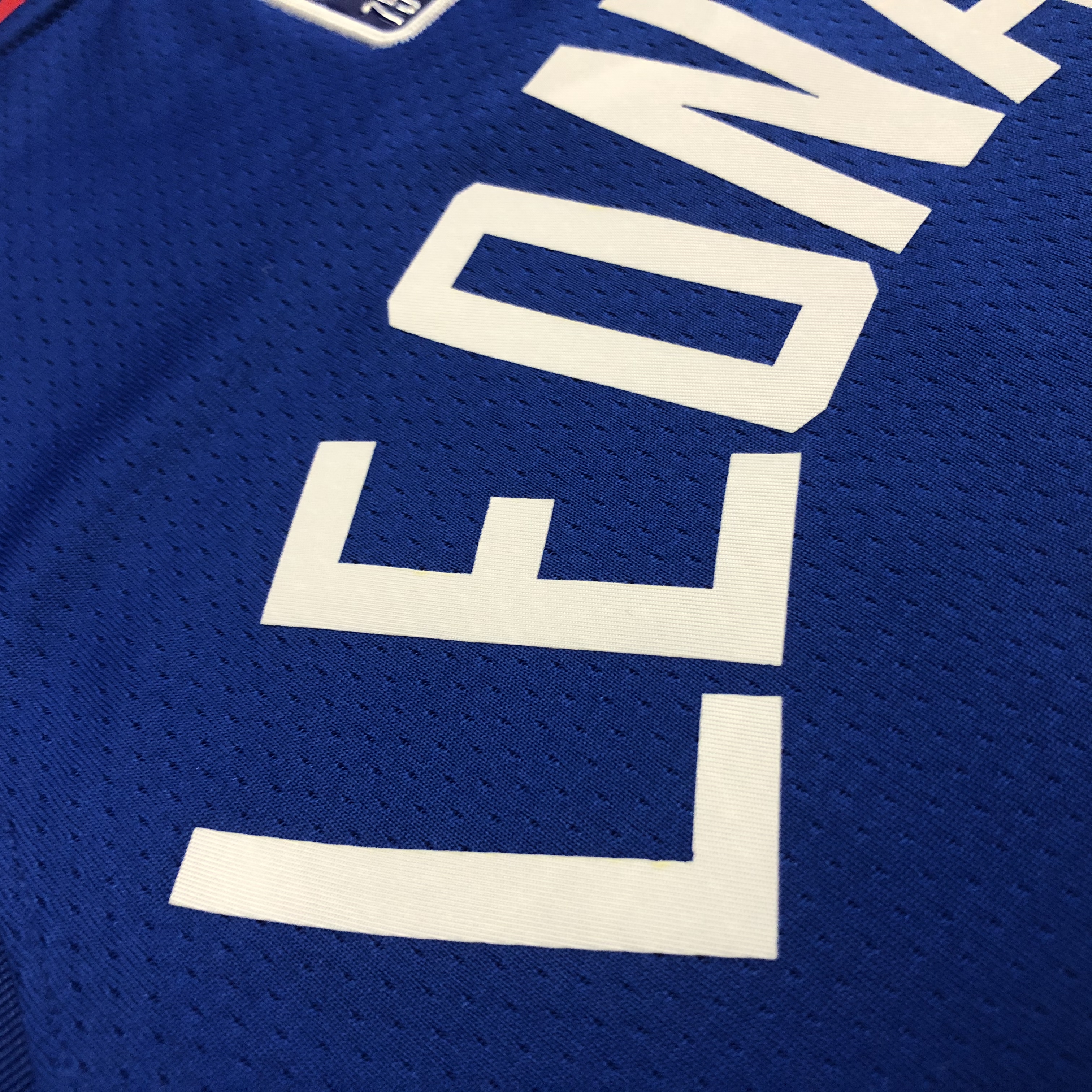 NBA Men 75th Anniversary Los Angeles Clippers Blue #2 LEONARD Jersey High Quality Name and Number Print - leoleo123123