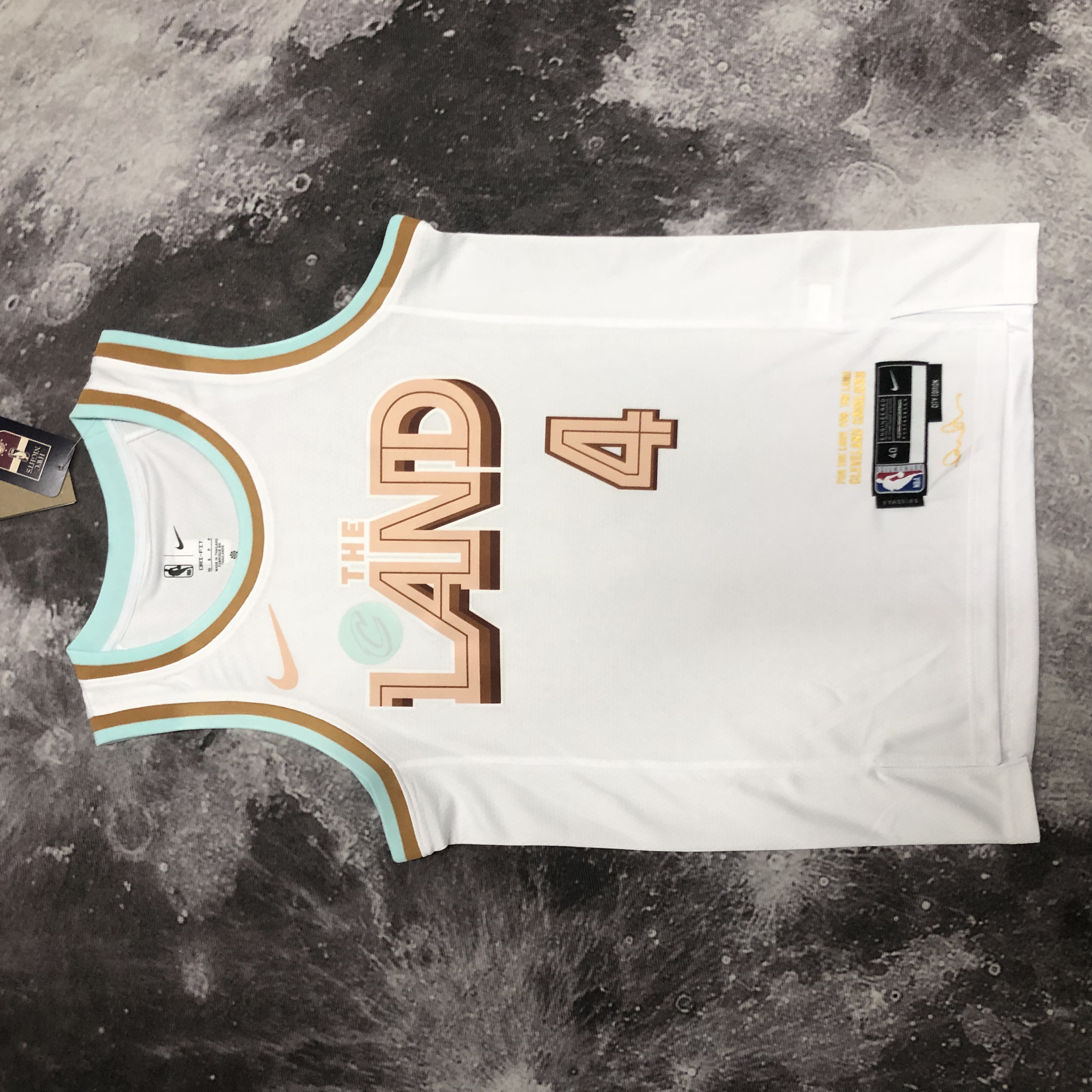 NBA Season 2023 Men Cleveland Cavaliers White #4 MOBLEY Jersey High Quality Name and Number Print - leoleo123123
