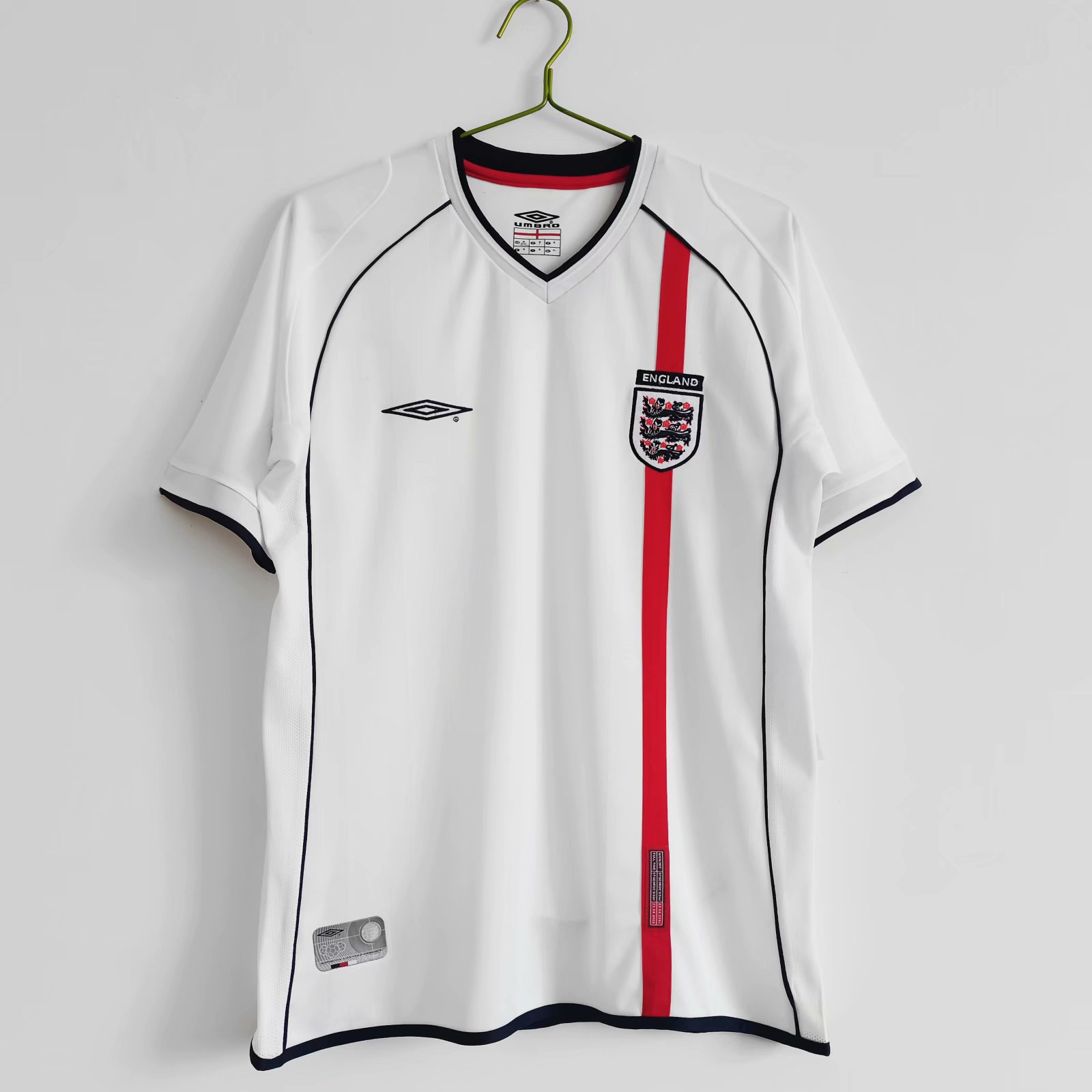 01/03 England Home Retro Jersey - leoleo123123