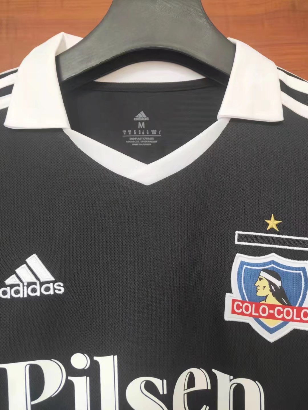 22/23 Colo-Colo Away Black Fans Soccer Jersey - leoleo123123