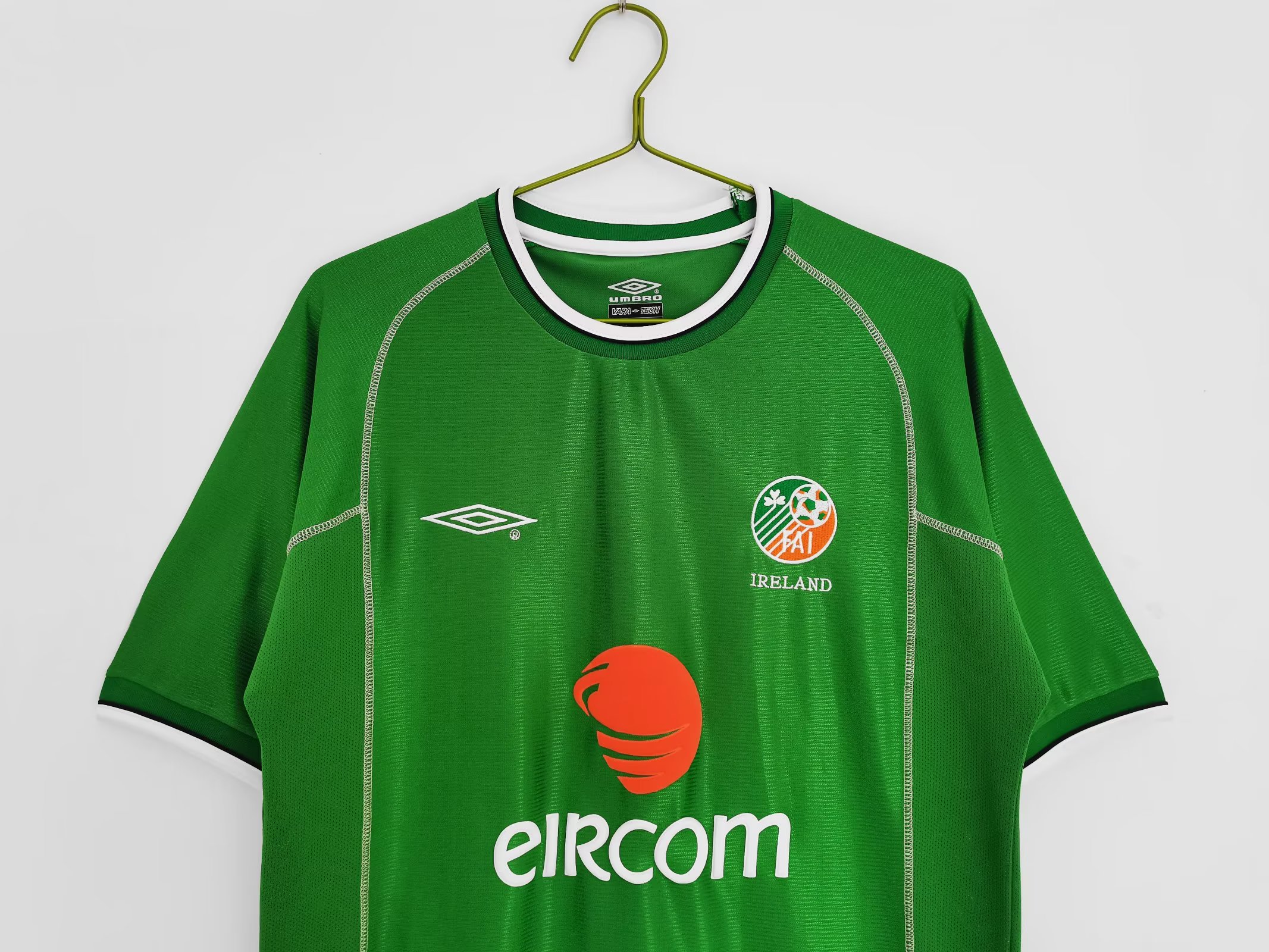 2002 Ireland Home Retro Jersey - leoleo123123