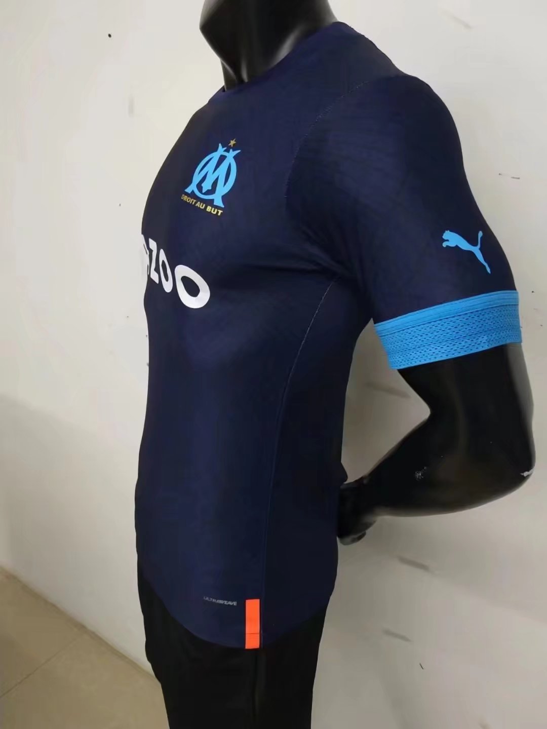 22/23 Marseille Away Jersey Player Version 1:1 Quality (yundongyicheng) - leoleo123123