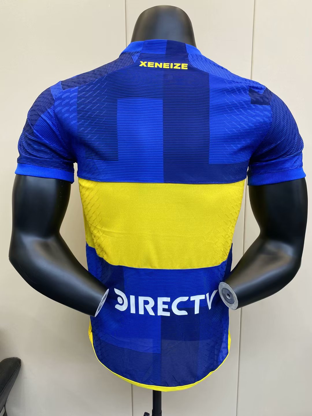 23/24 Boca Home Jersey Plaver Version With Sponsors Soccer Jersey - leoleo123123