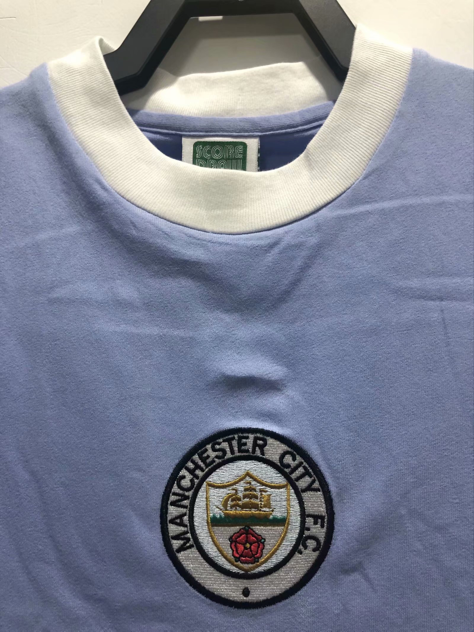 1972 Man City Home Retro Jersey - leoleo123123