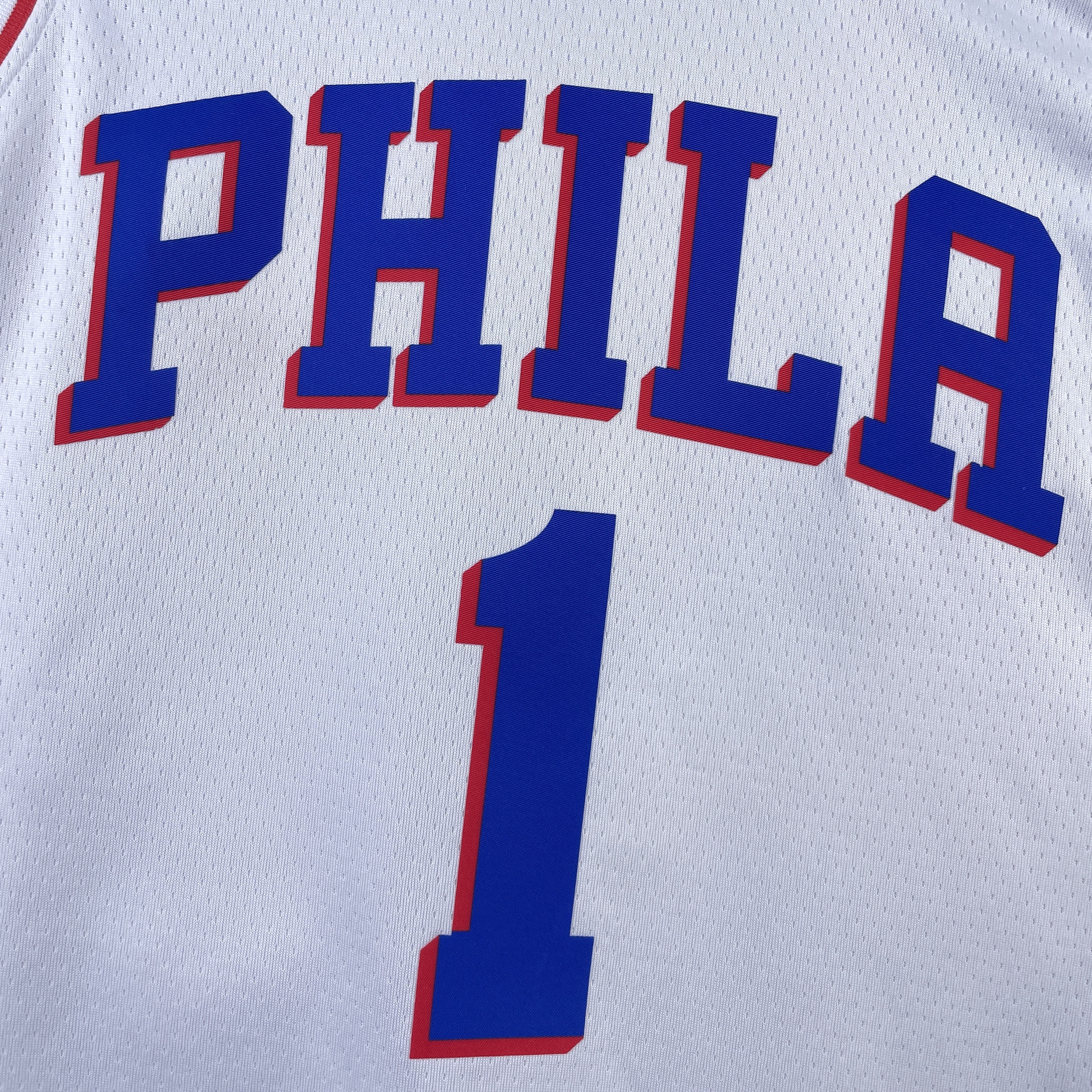 NBA Men 2023 Philadelphia 76ers White #1 HARDEN Swingman Jersey - leoleo123123