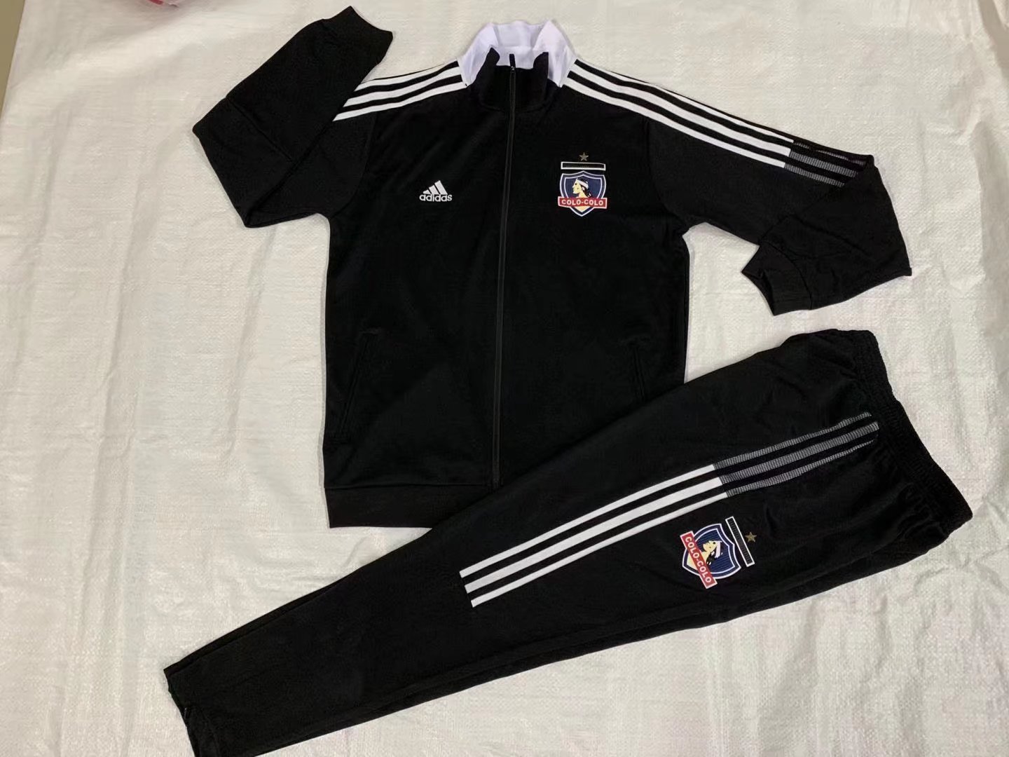 21/22 Colo-Colo Black Jacket Tracksuit Thai Quality - leoleo123123