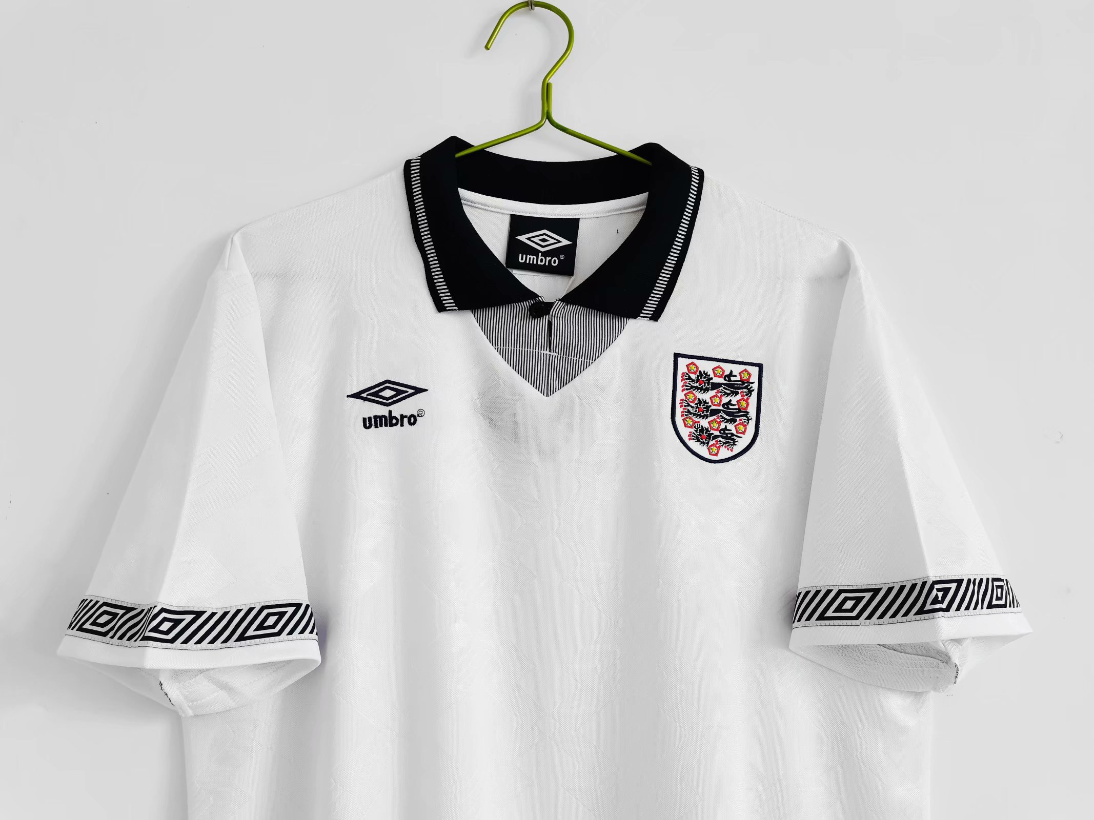 1990 England Home Retro Jersey - leoleo123123