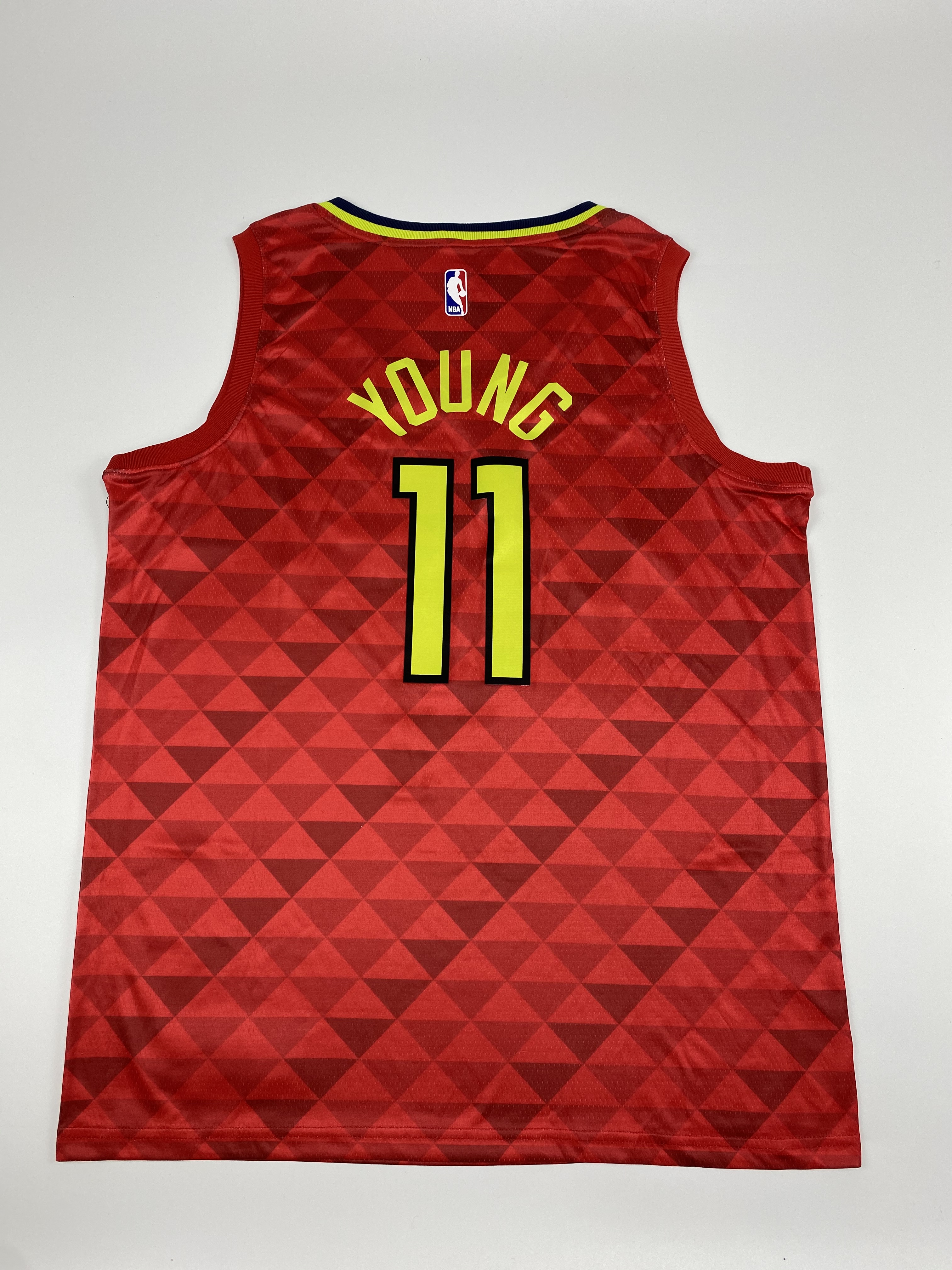 NBA Men Atlanta Hawks Red #11 YOUNG Jersey High Quality Name and Number Print - leoleo123123