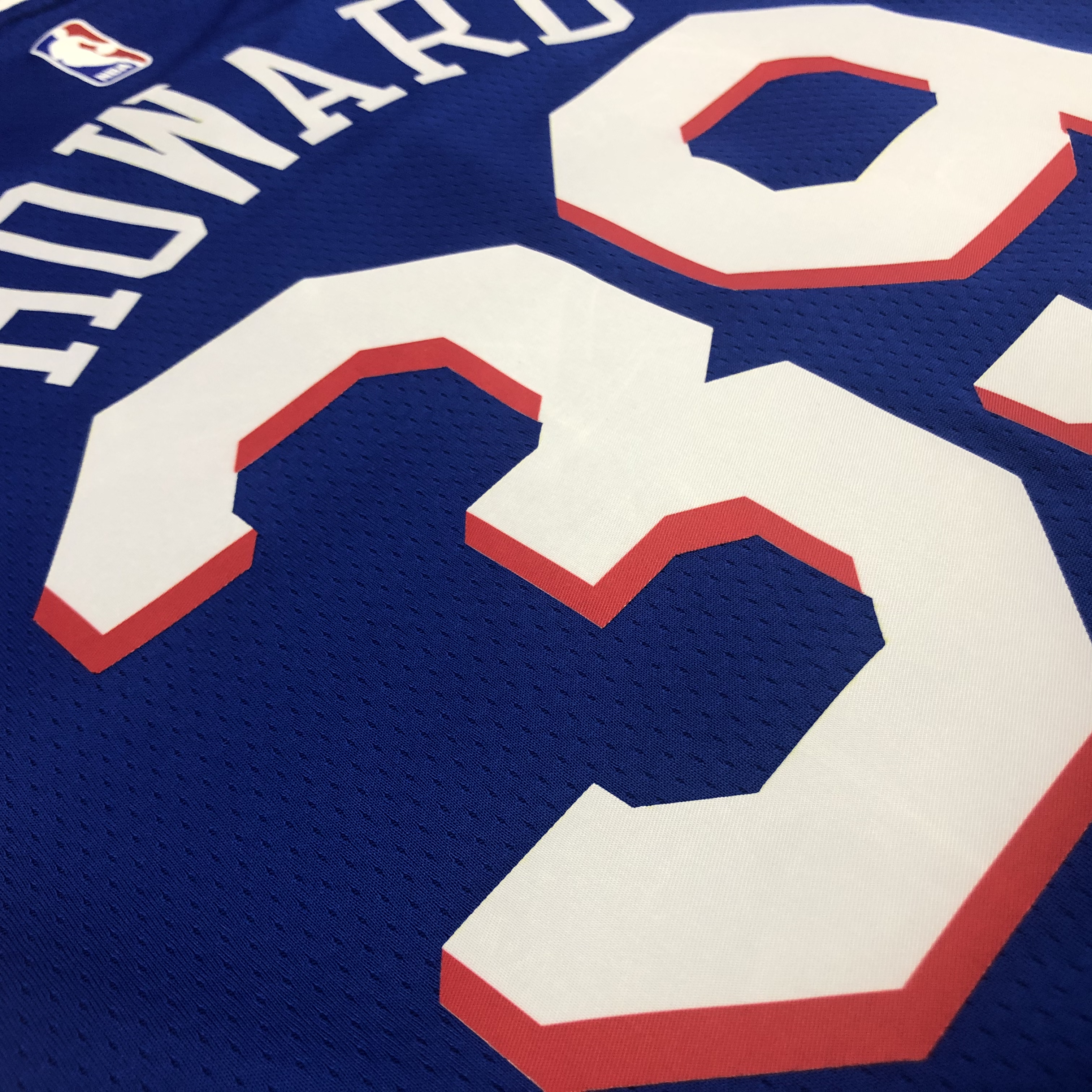 NBA Men Philadelphia 76ers Blue #39 HOWARD Jersey High Quality Name and Number Print - leoleo123123