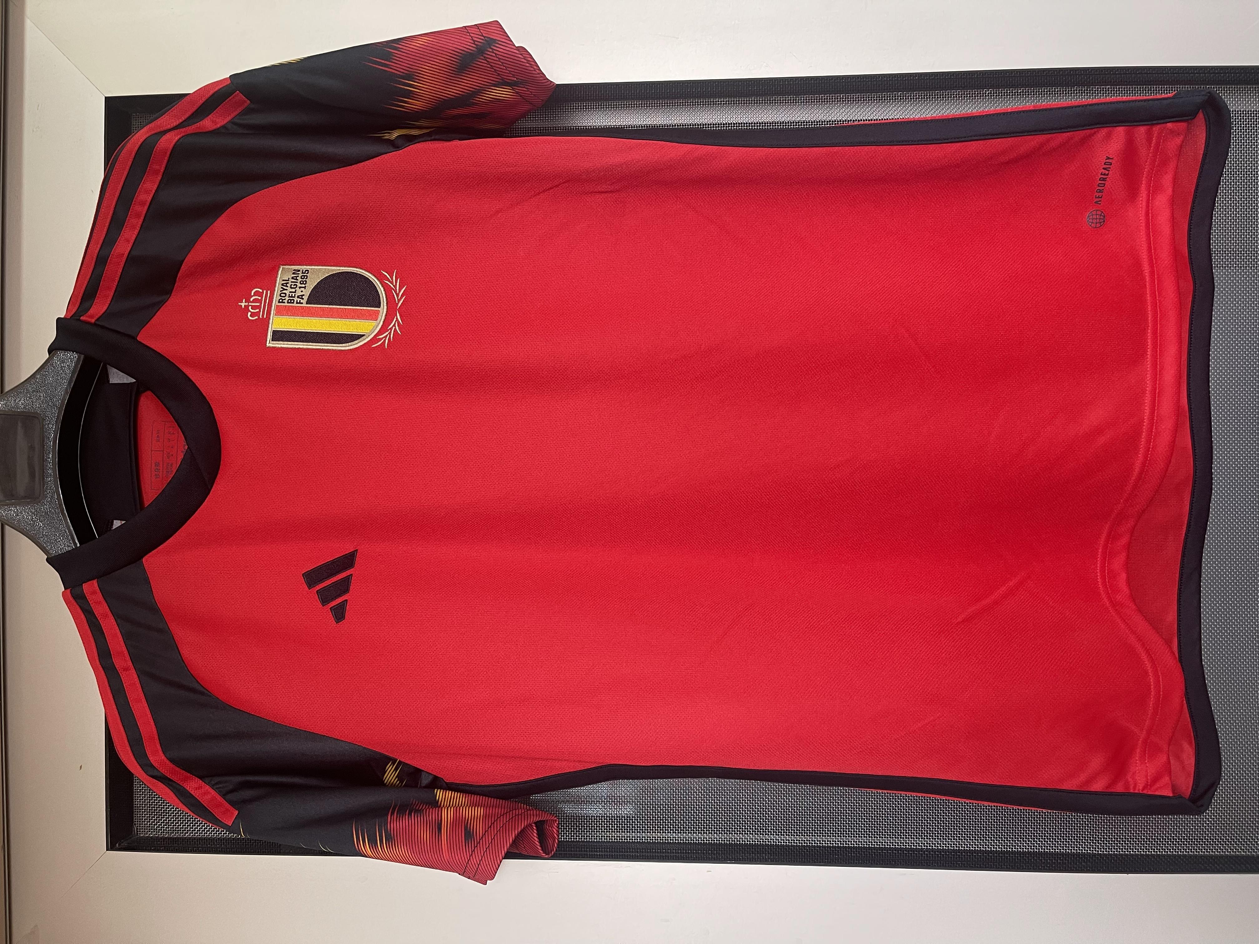22/23 Belgium Home Soccer Jersey Fans Version 1:1 Quality - leoleo123123