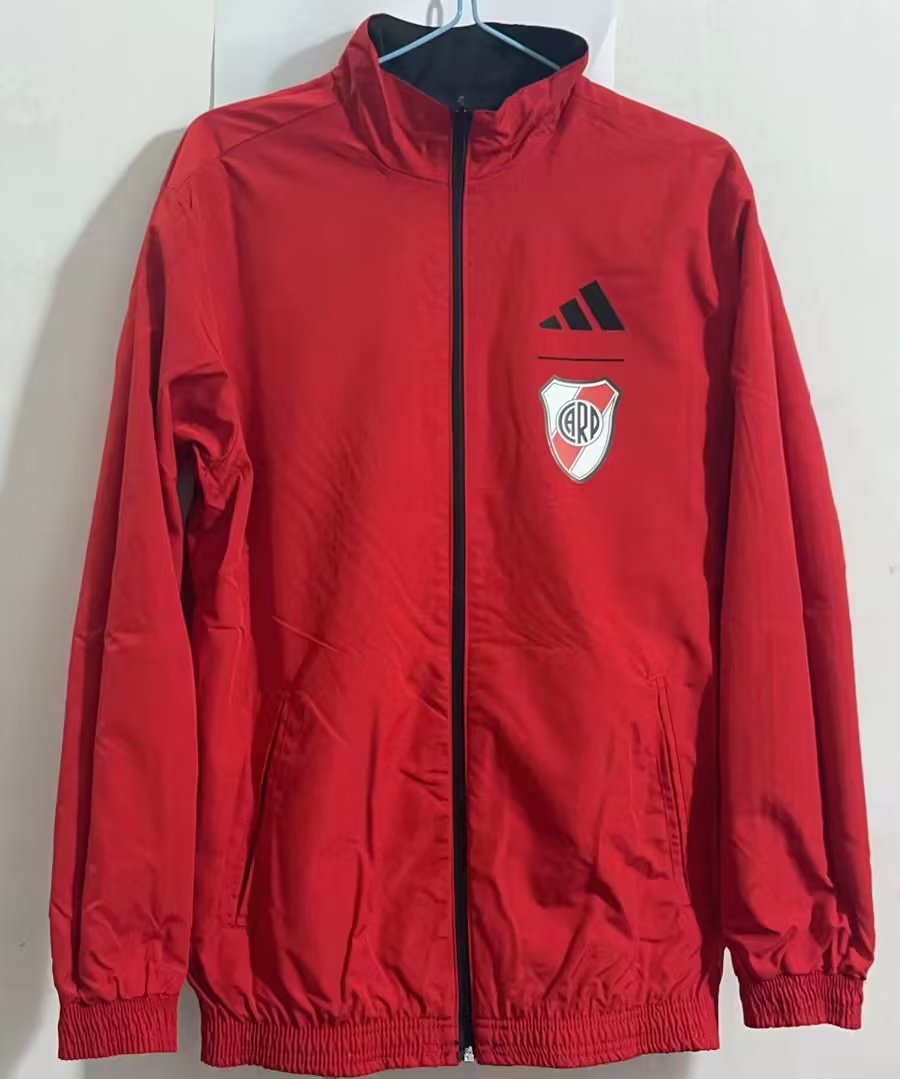 23/24 River Plate Windbreaker Jacket Thai Quality - leoleo123123