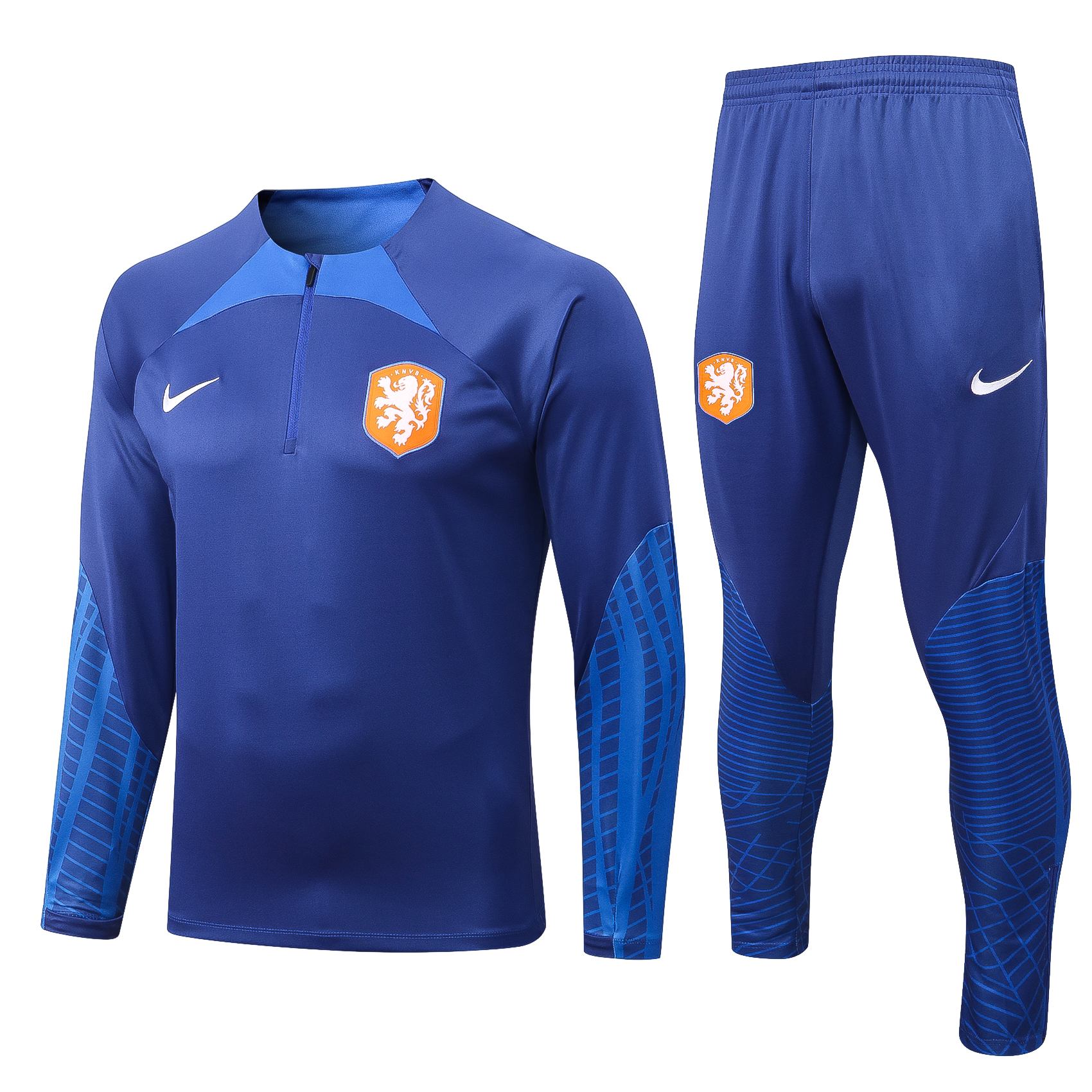 22-23 Holland Blue Sweater Tracksuit Thai Quality - leoleo123123