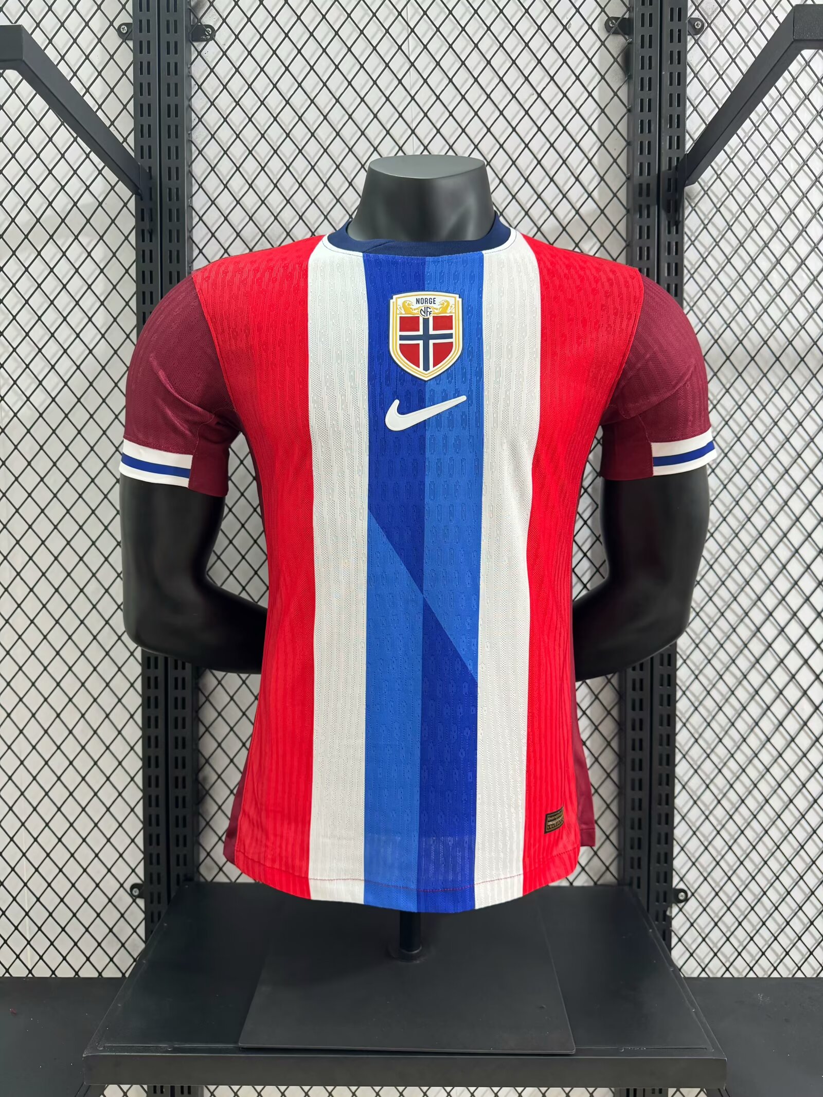 24/25 Norway Home Soccer Jersey Player Version 1:1 Quality - leoleo123123