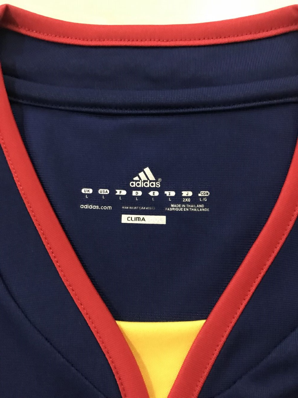 2010 Spain Away Plaer version Retro Jersey - leoleo123123