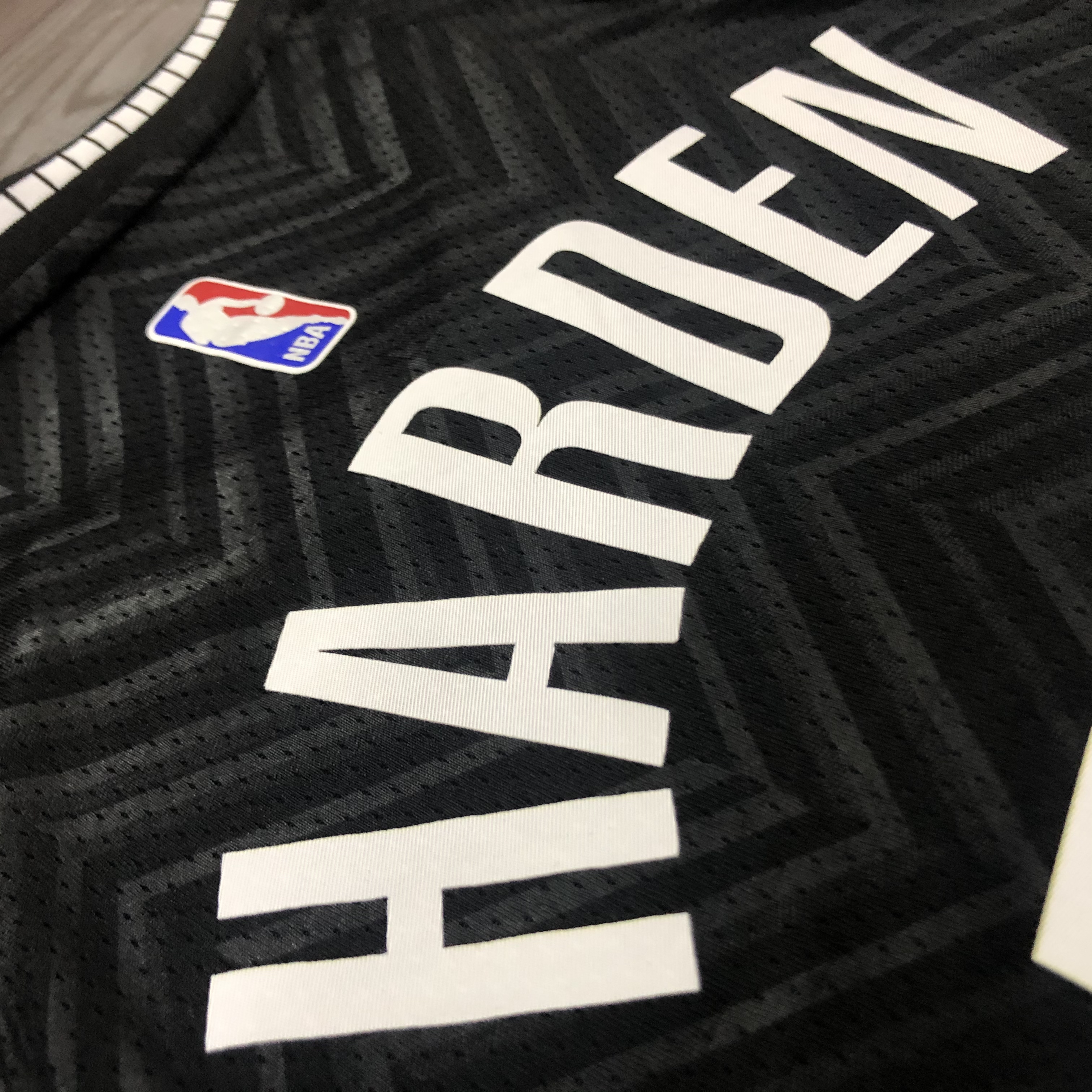 NBA Men New 2021 Brooklyn Nets Black Awarding Version #13 HARDEN Jersey High Quality Name and Number Print - leoleo123123