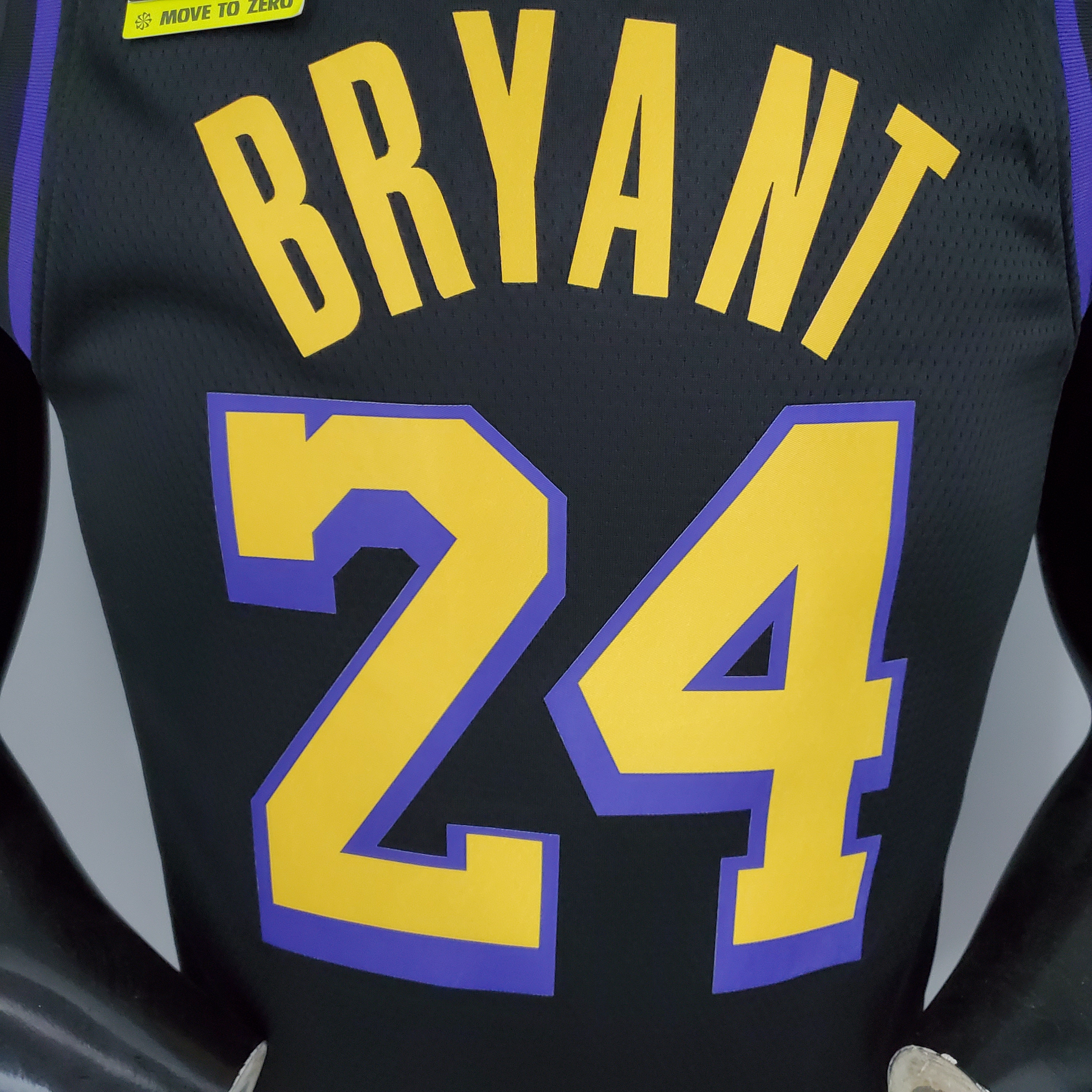 2021 Bryant#24 Los Angeles Lakers Black Latin Black NBA Jersey S-XXL High Quality Name and Number Print - leoleo123123