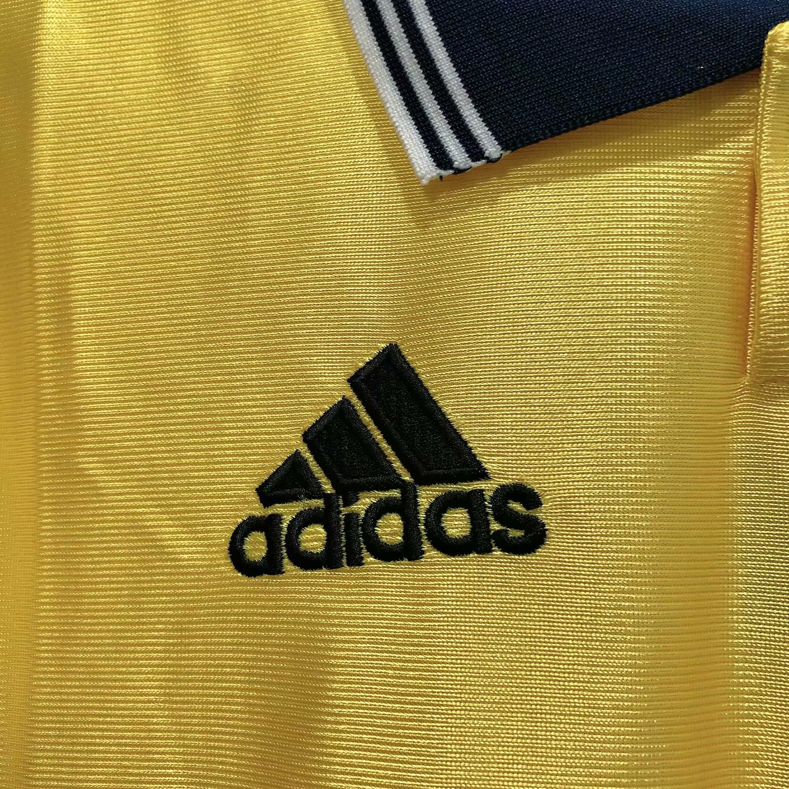 98-99 Marseille Gold Retro Jersey - leoleo123123