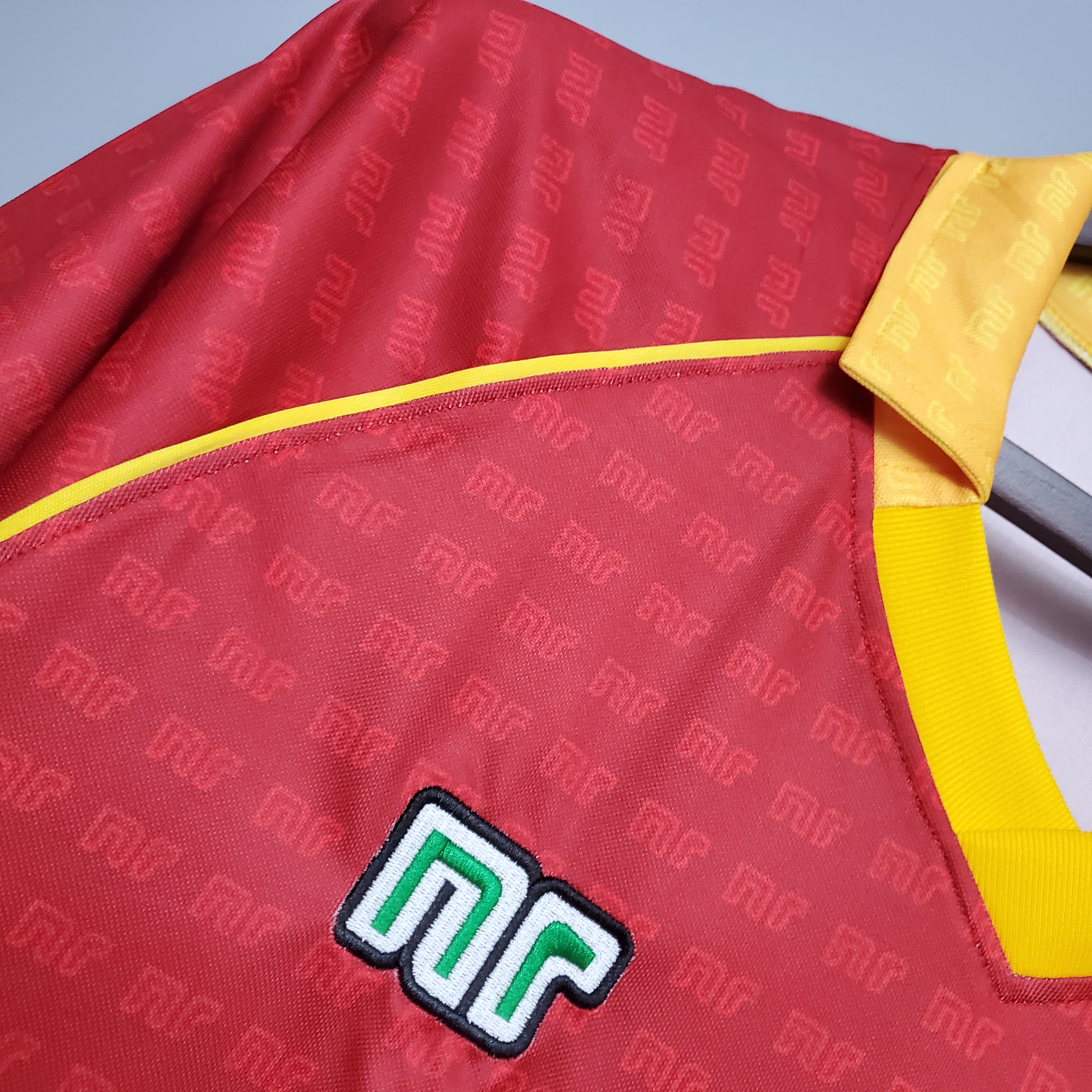 90/91 Roma Home Retro Jersey - leoleo123123