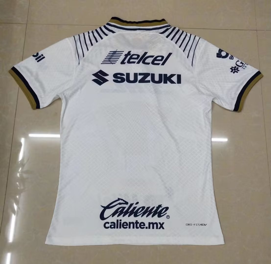 22/23 Pumas UNAM White Jersey Player Version Thai Quality - leoleo123123