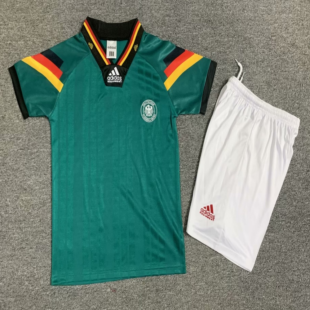 1992 Germany Away Kids Retro Jersey - leoleo123123