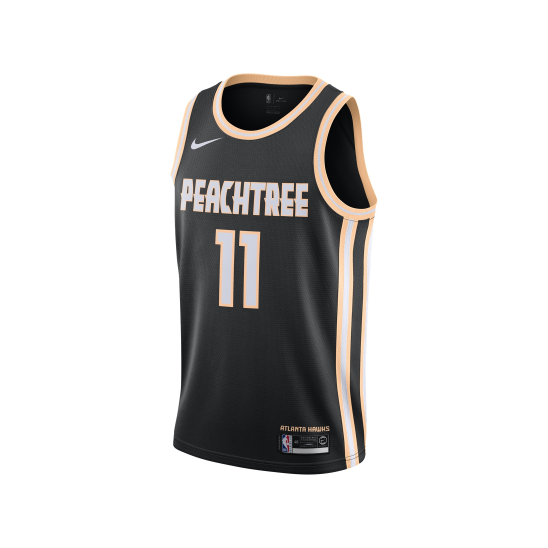 NBA Atlanta Hawks #11 YOUNG Black Jersey High Quality Name and Number Print - leoleo123123