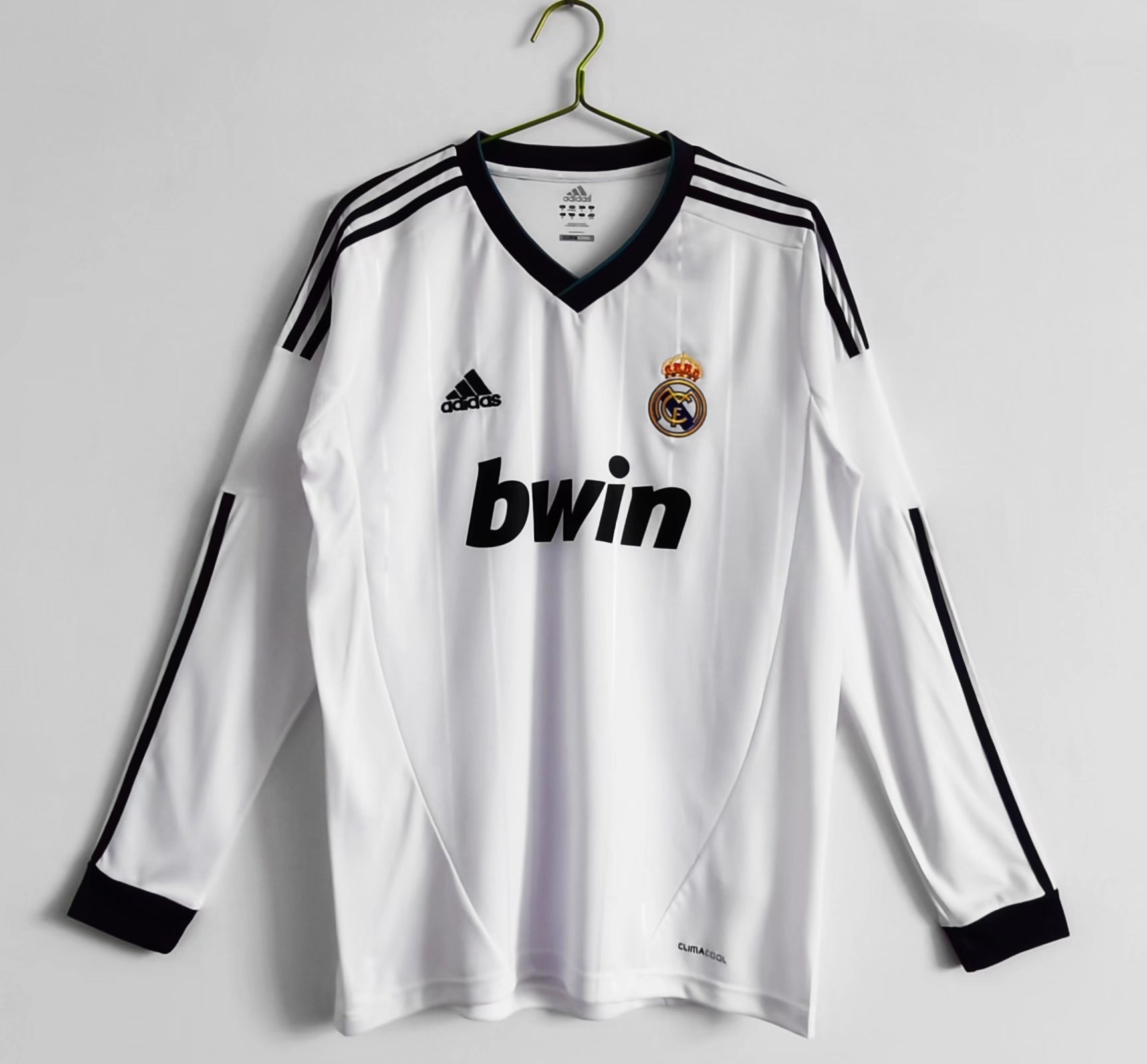 21/13 Real Madrid Home Retro Jersey Long Sleeve - leoleo123123
