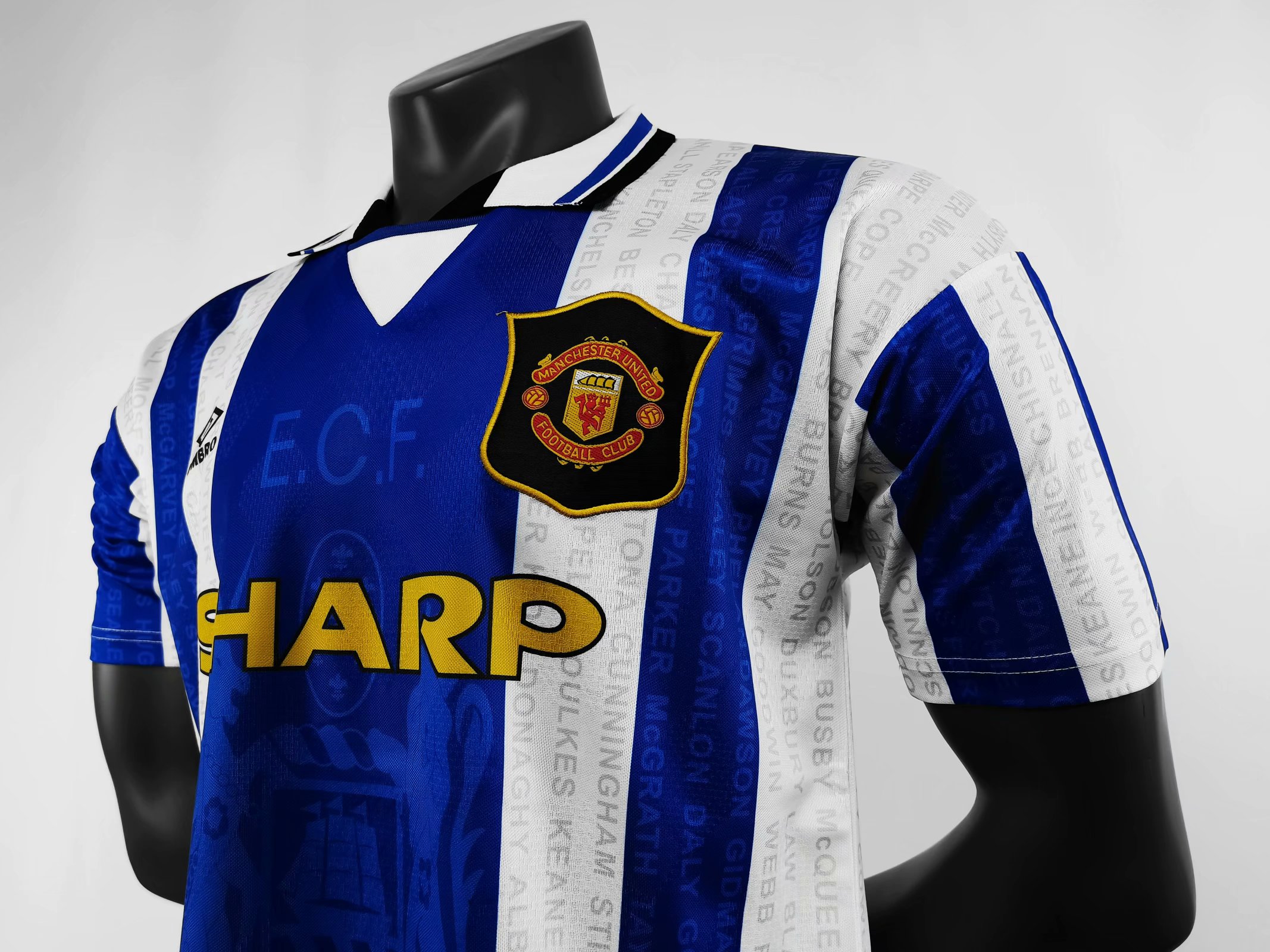 94-96 Man United Away Retro Jersye - leoleo123123