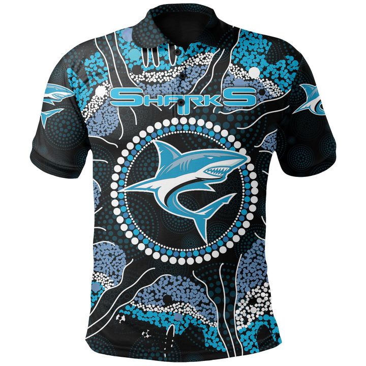 Rugby Season 2021 Cronulla Sharks Rugby Polo High Quality - leoleo123123