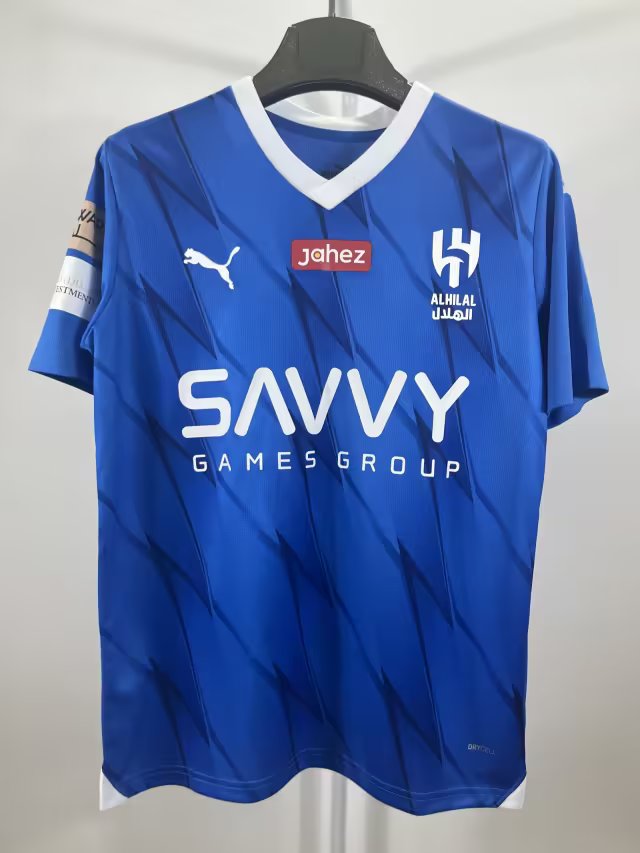 23/24 Al-Hilal Home Soccer Jersey Final Version Thai Quality xianfeng - leoleo123123