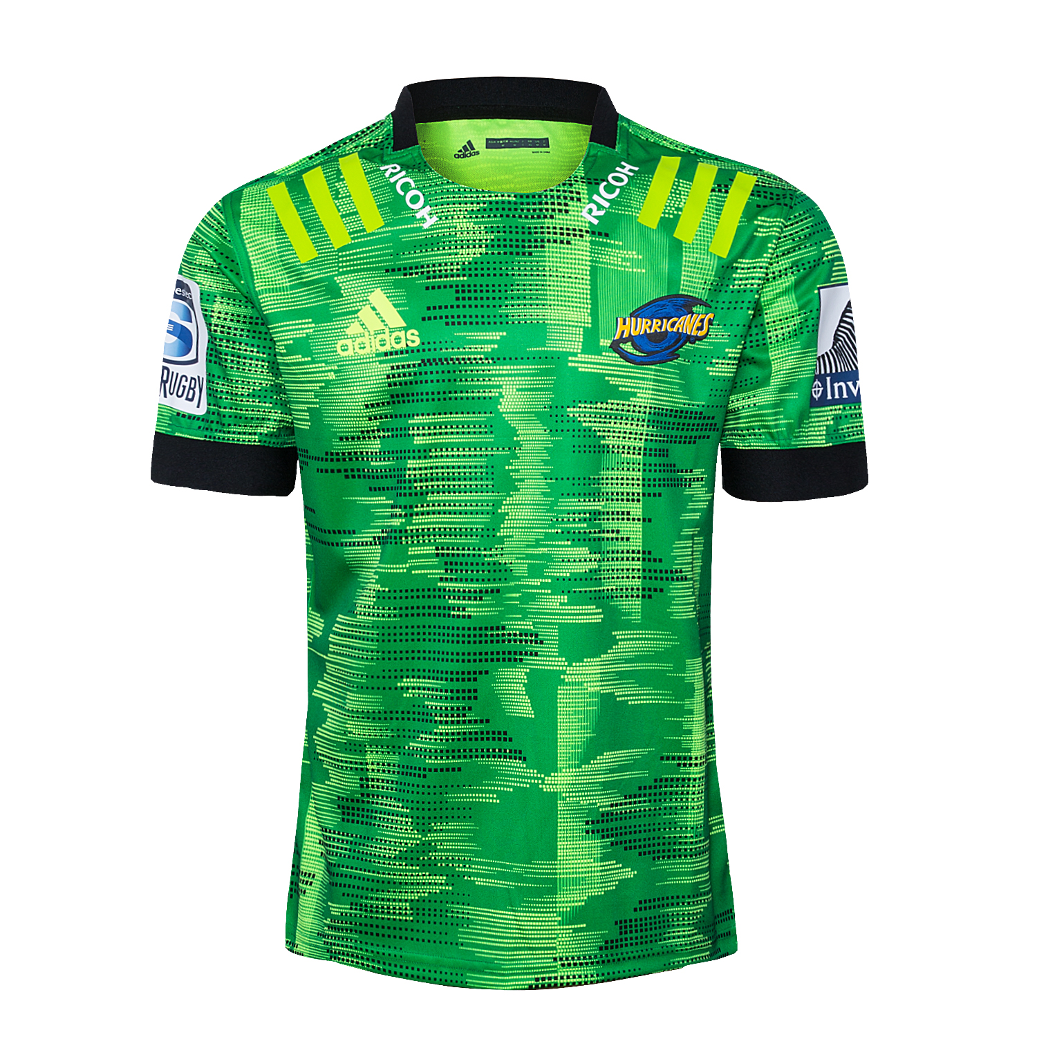 Rugby 2020-2021 Hurricanes Green Rugby Training Jersey High Quality - leoleo123123