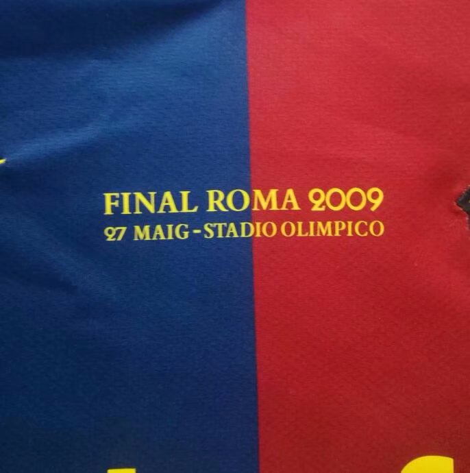 08-09 Barcelona Home Retro Jersey - leoleo123123